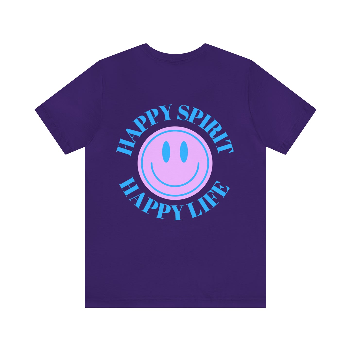 T shirt Happy Life Happy Life- Aesthetic t shirt, graphic tee, Tumblr tshirt, Trendy Oversized, Vsco girl, Happy Mind Happy Spirit
