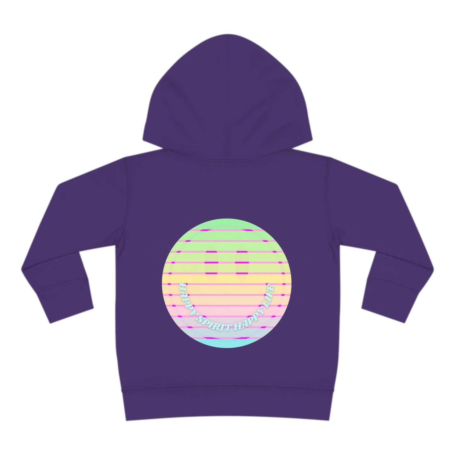 Happy Spirit Happy Life Toddler Hoodie, Happy Mind Hoodie, Mental Health Hoodie, Smile Face Hoodie, Y2K Hoodie, Toddler Hooded Sweat