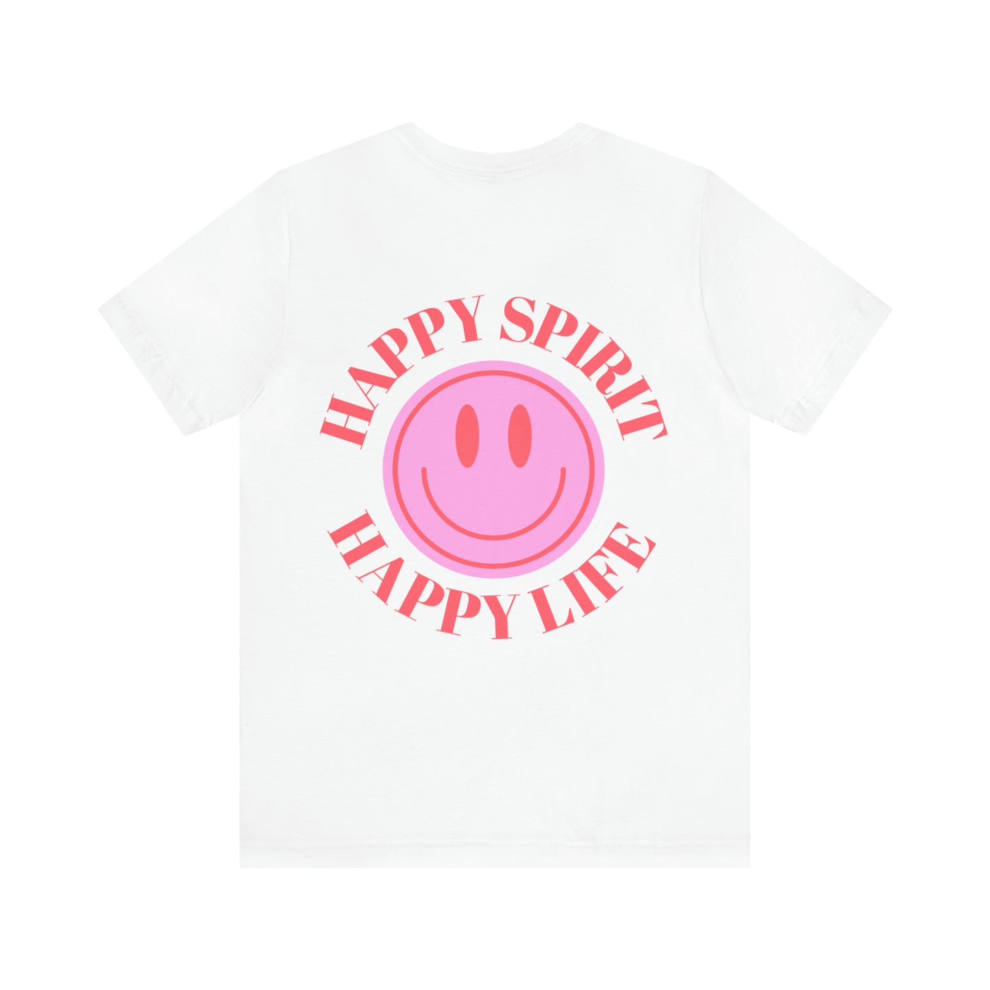 T shirt Happy Life Happy Life- Aesthetic t shirt, graphic tee, Tumblr tshirt, Trendy Oversized, Vsco girl, Happy Mind Happy Spirit