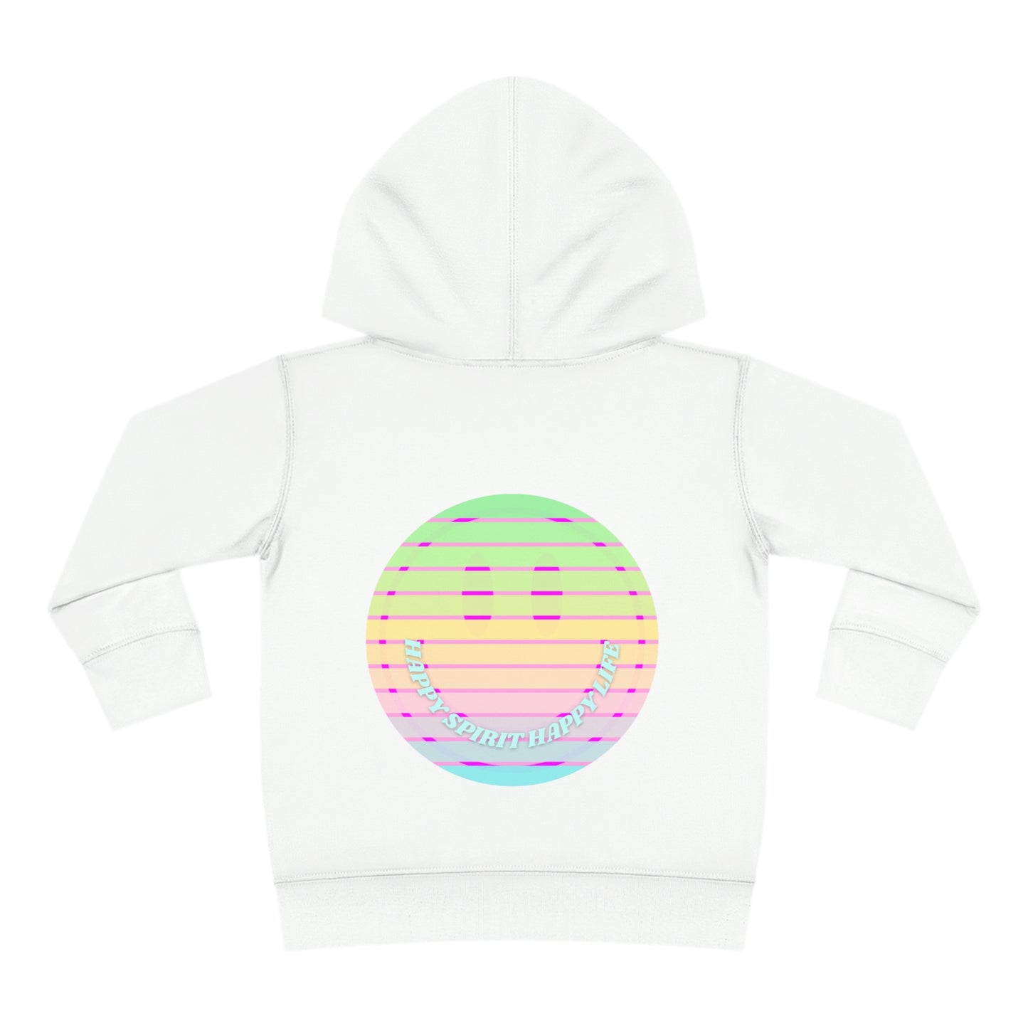 Happy Spirit Happy Life Toddler Hoodie, Happy Mind Hoodie, Mental Health Hoodie, Smile Face Hoodie, Y2K Hoodie, Toddler Hooded Sweat