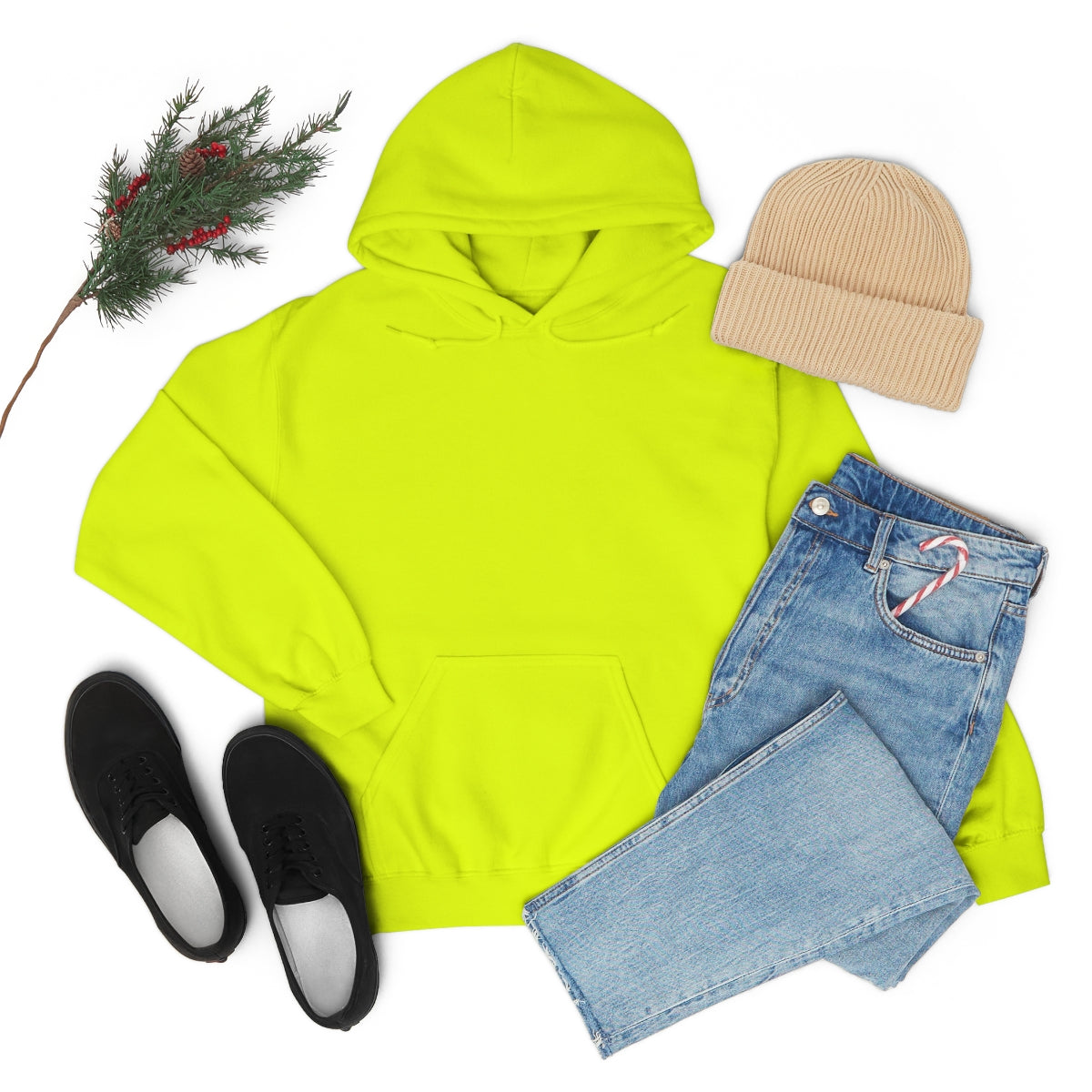Happy Spirit Happy Life Sweatshirt, Gildan 18500 Hoodie, Oversized Hoodie, Back Print Trendy Sweatshirt, Beach Cover Up, Lake Cover Up