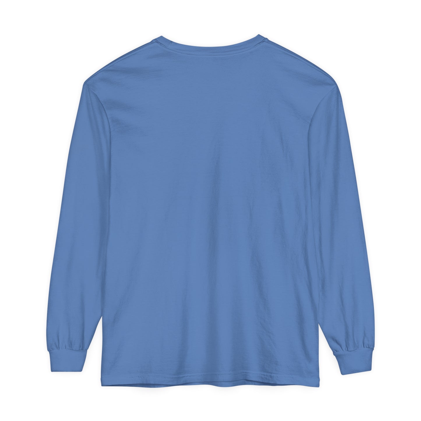Aesthetic Long Sleeve Shirt, Smile Face Y2K Retro Shirt, 80's Style Smile Graphic, Comfort Colors Unisex Garment-dyed Long Sleeve T-Shirt