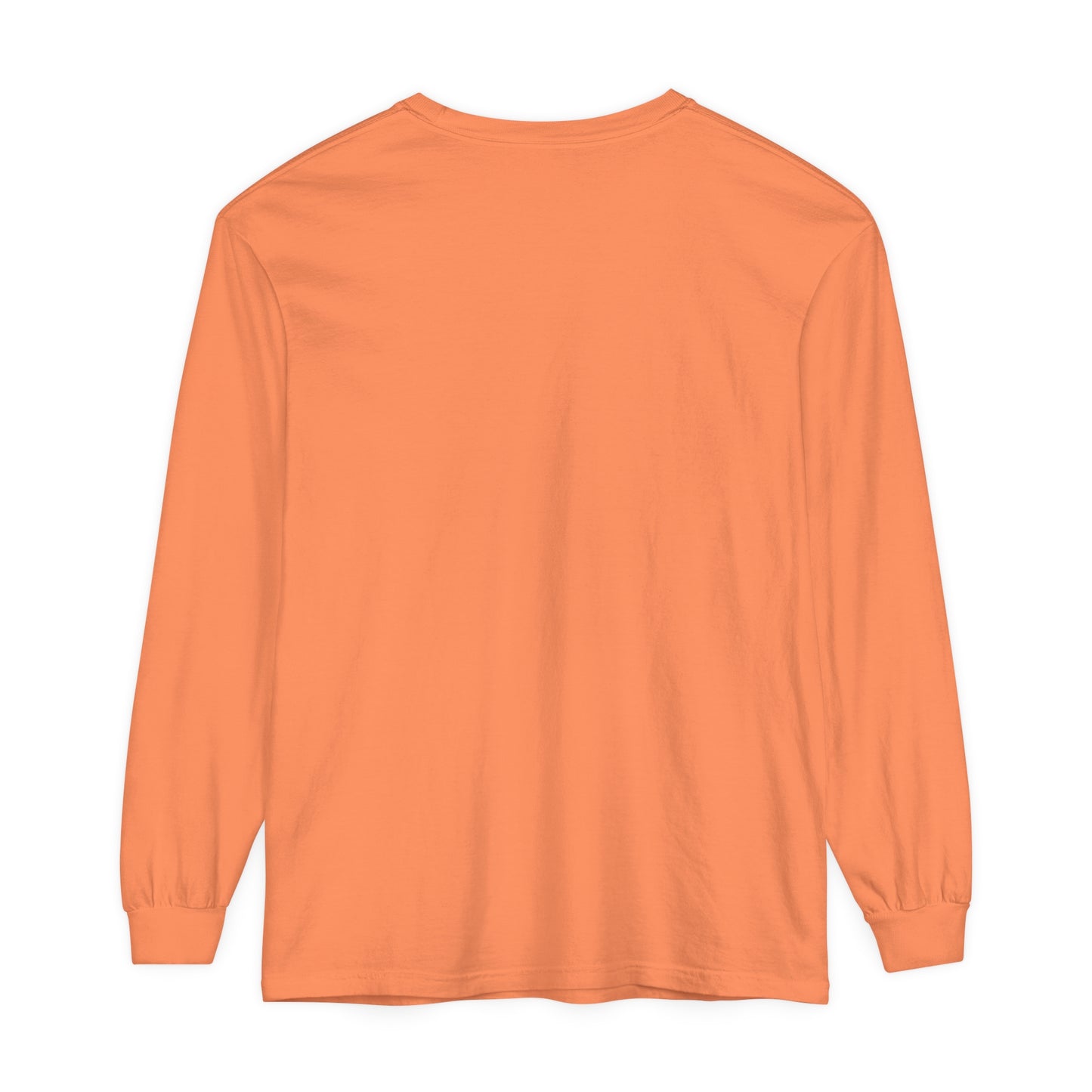 Aesthetic Long Sleeve Shirt, Smile Face Y2K Retro Shirt, 80's Style Smile Graphic, Comfort Colors Unisex Garment-dyed Long Sleeve T-Shirt