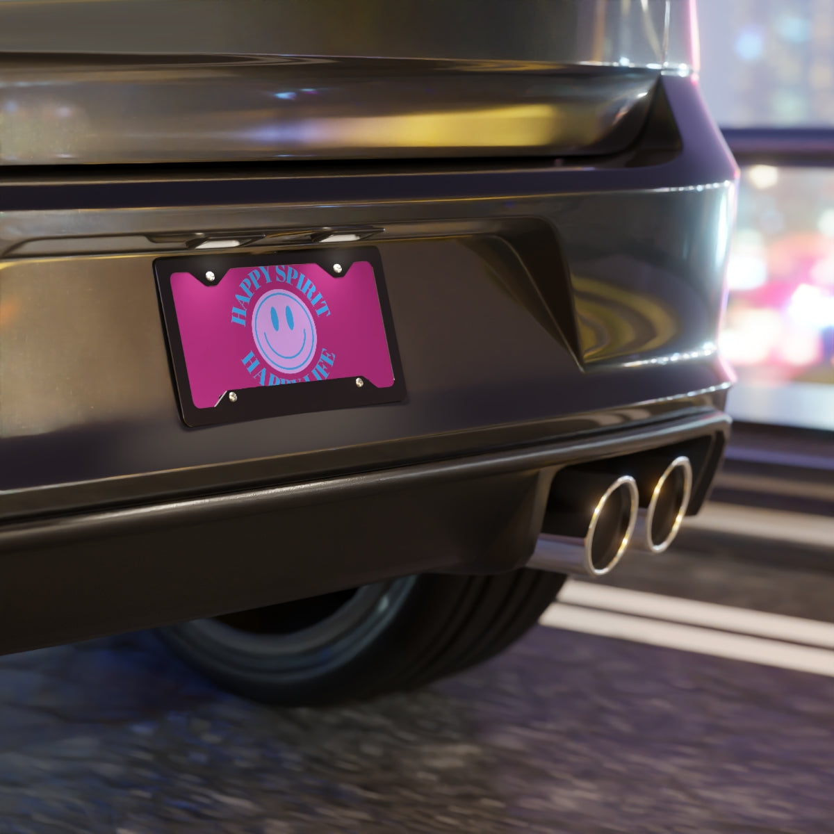 Smile Vanity Plate