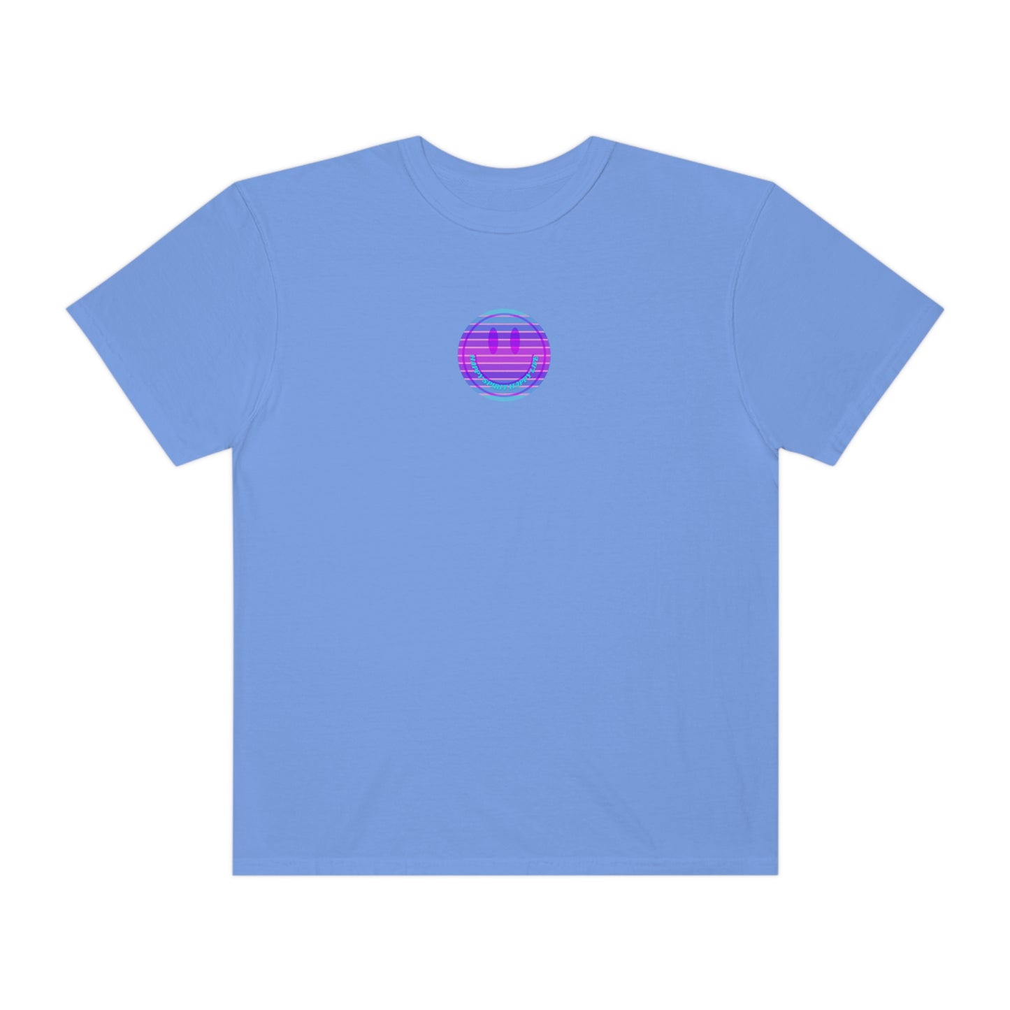 Retro Smile T shirt, Happy Spirit Happy Mind, Aesthetic t shirt, Graphic Tee Tumblr Tshirt, Trendy Oversized, Vsco girl, Comfort Colors