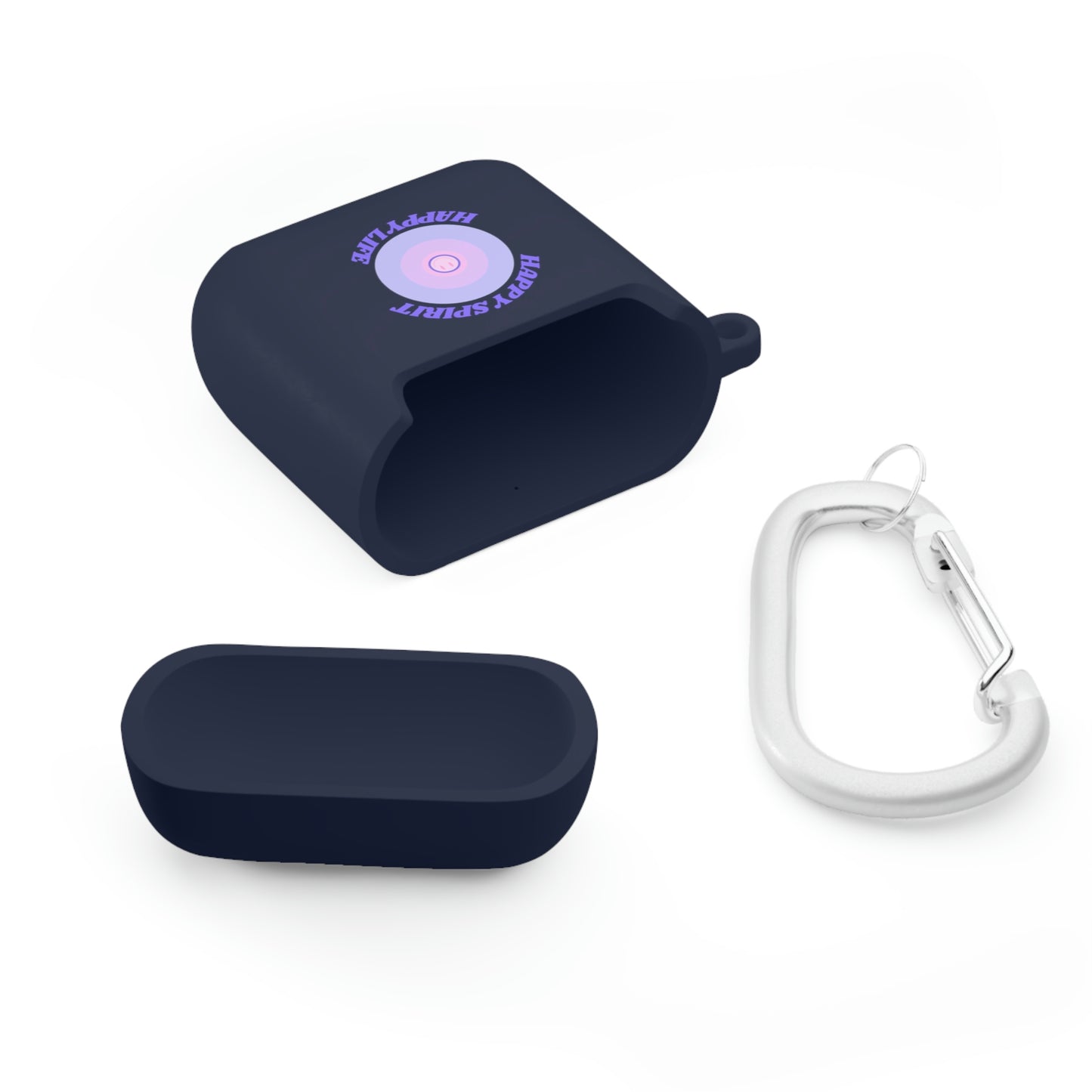 Happy Spirit Happy Life AirPods and AirPods Pro Case Cover, AirPods and AirPods Pro Case Cover, VSCO girl, Smiley Happy Life Protector Case