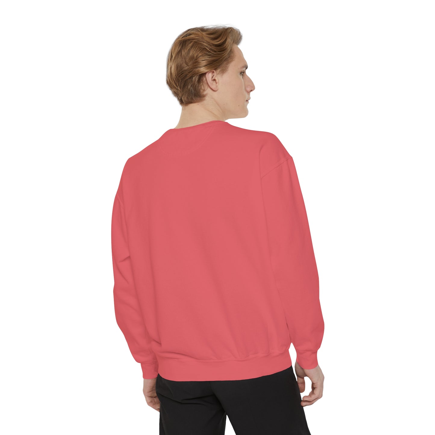 Aesthetic Smile Hoodie, Smile Face Comfort Colors Crewneck, Happy Spirit Happy Life Sunset Smile Sweatshirt, Unisex Garment-Dyed Sweatshirt