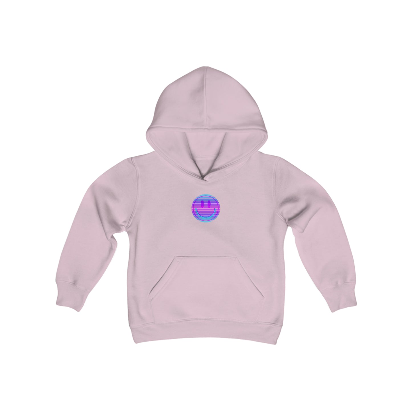 Happy Spirit Happy Life Youth Hoodie, Happy Mind Hoodie, Mental Health Hoodie, Smile Face Hoodie, Y2K Hoodie, Youth Hooded Sweatshirt