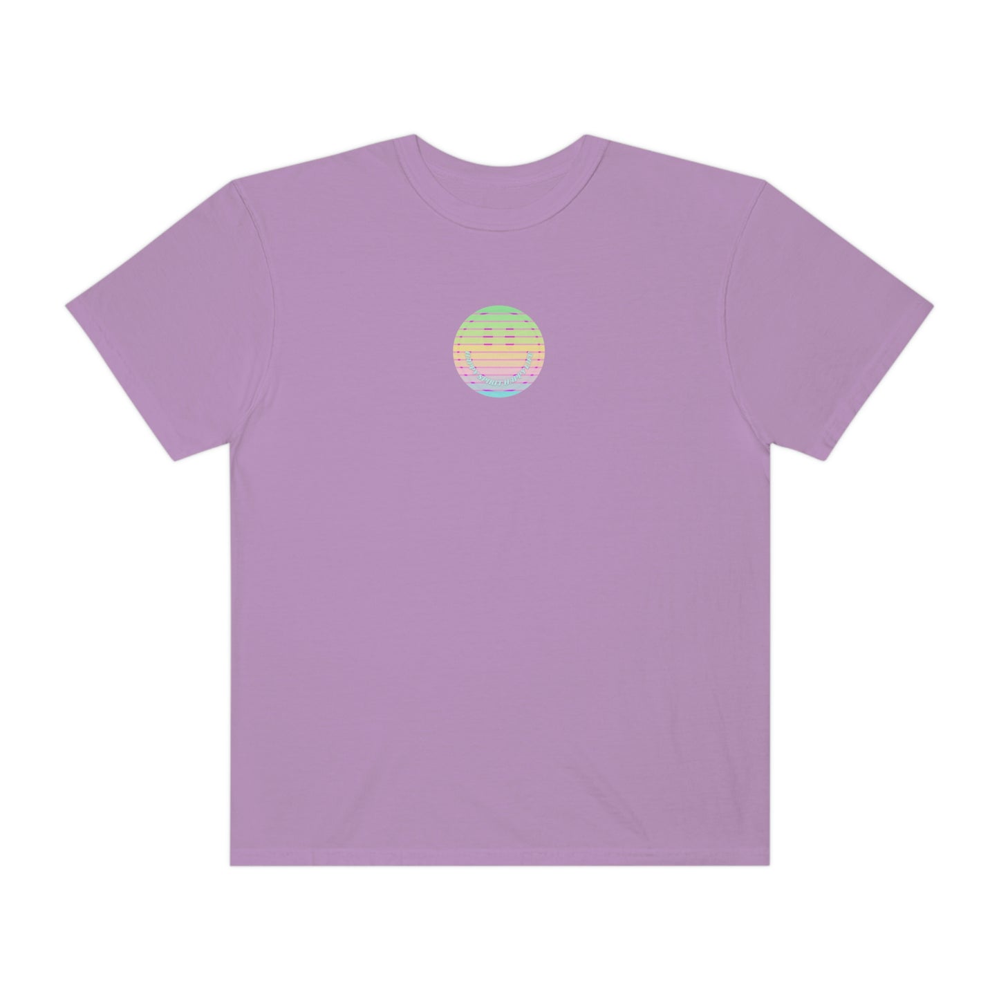 Retro Smile T shirt, Happy Spirit Happy Mind, Aesthetic t shirt, Graphic Tee Tumblr Tshirt, Trendy Oversized, Vsco girl, Comfort Colors