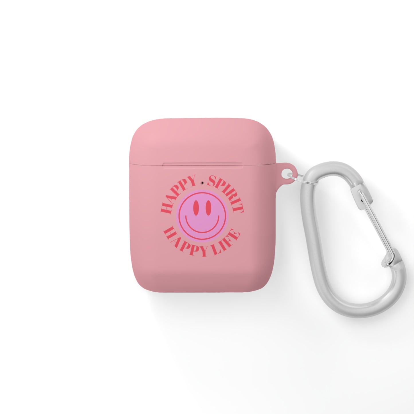 Happy Spirit Happy Life AirPods and AirPods Pro Case Cover, AirPods and AirPods Pro Case Cover, VSCO girl, Smiley Happy Life Protector Case