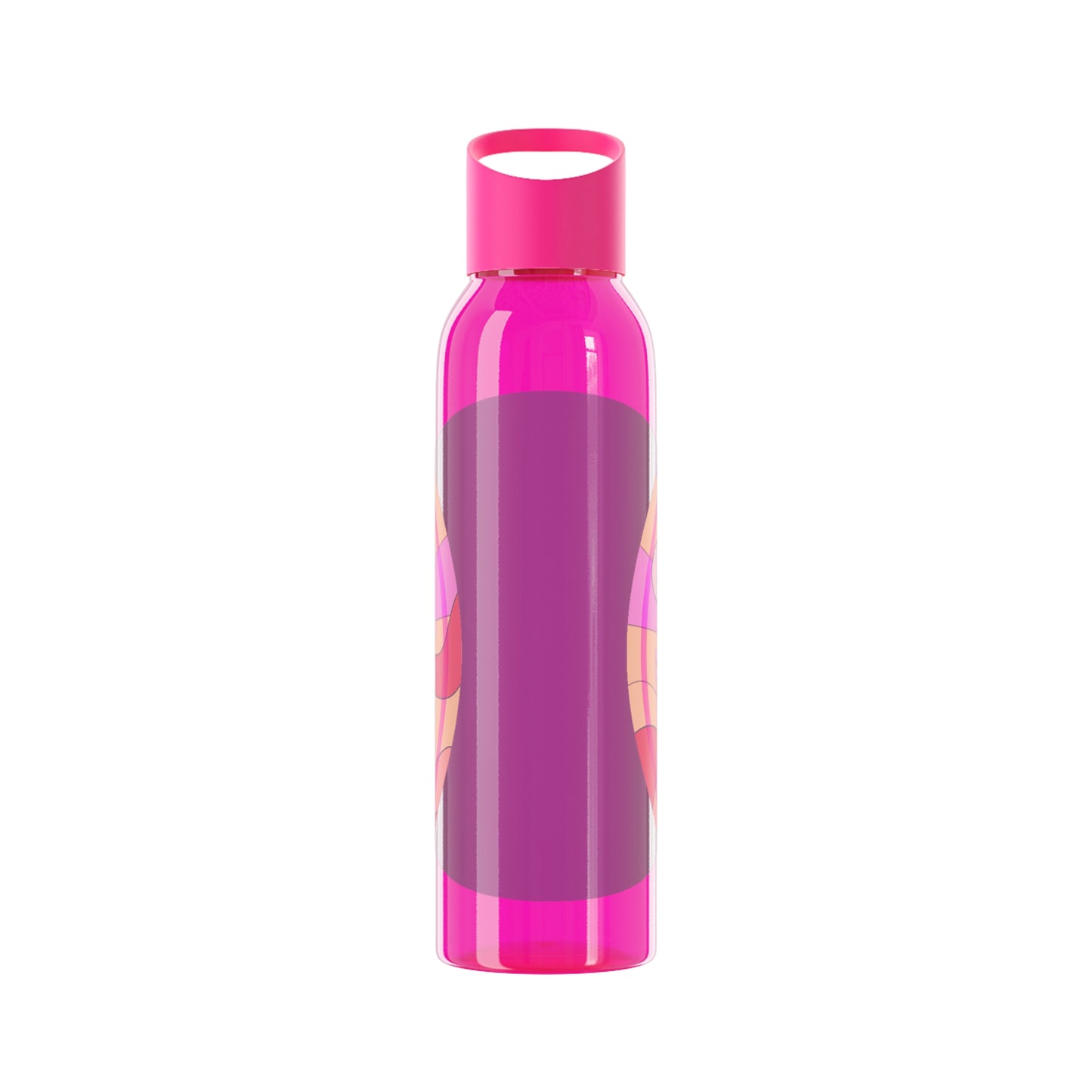 Aesthetic Happy Spirit Happy Life Water Bottle, Aesthetic Pink Bottle, Smile Face, Trendy Tumblr Bottle, Happy Mind Tumbler, BPA Fre