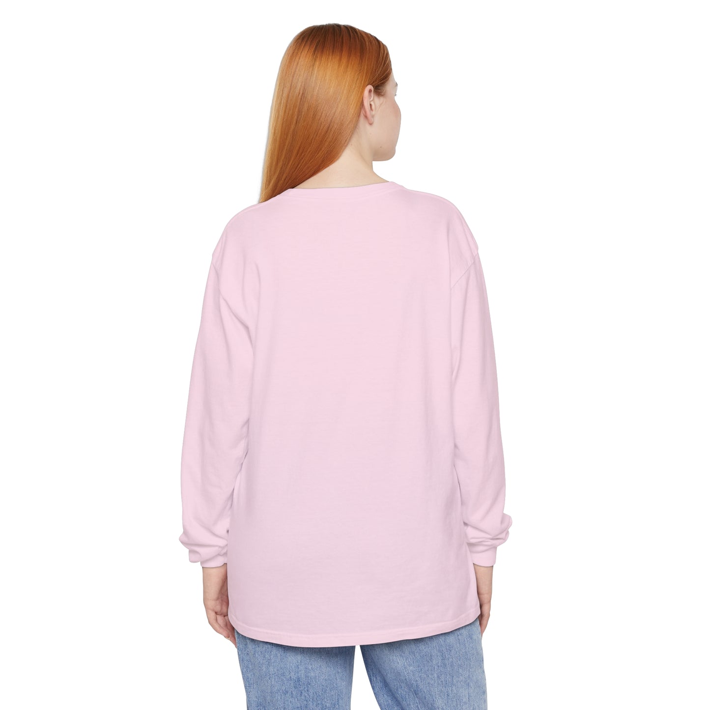 Aesthetic Long Sleeve Shirt, Smile Face Y2K Retro Shirt, 80's Style Smile Graphic, Comfort Colors Unisex Garment-dyed Long Sleeve T-Shirt