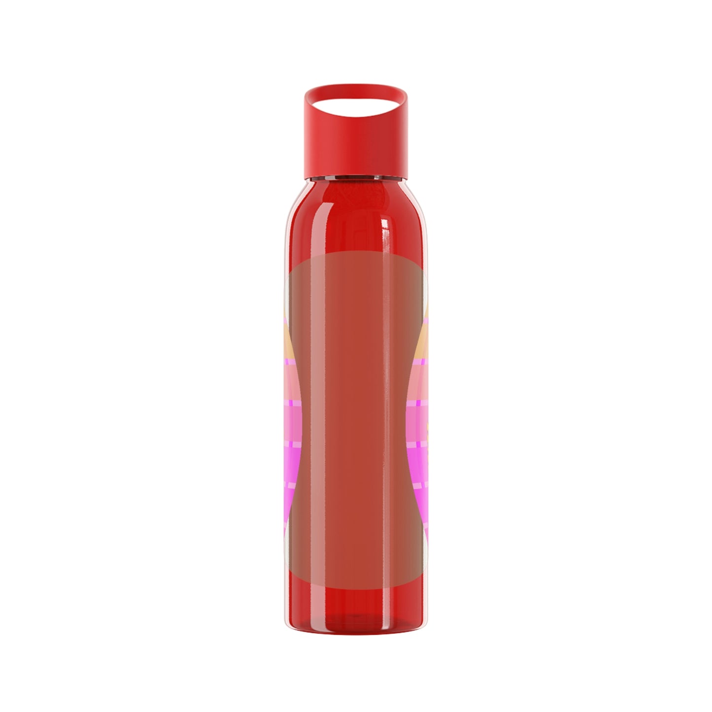 Aesthetic Happy Spirit Happy Life Water Bottle, Aesthetic Pink Bottle, Smile Face, Trendy Tumblr Bottle, Happy Mind Tumbler, BPA Fre