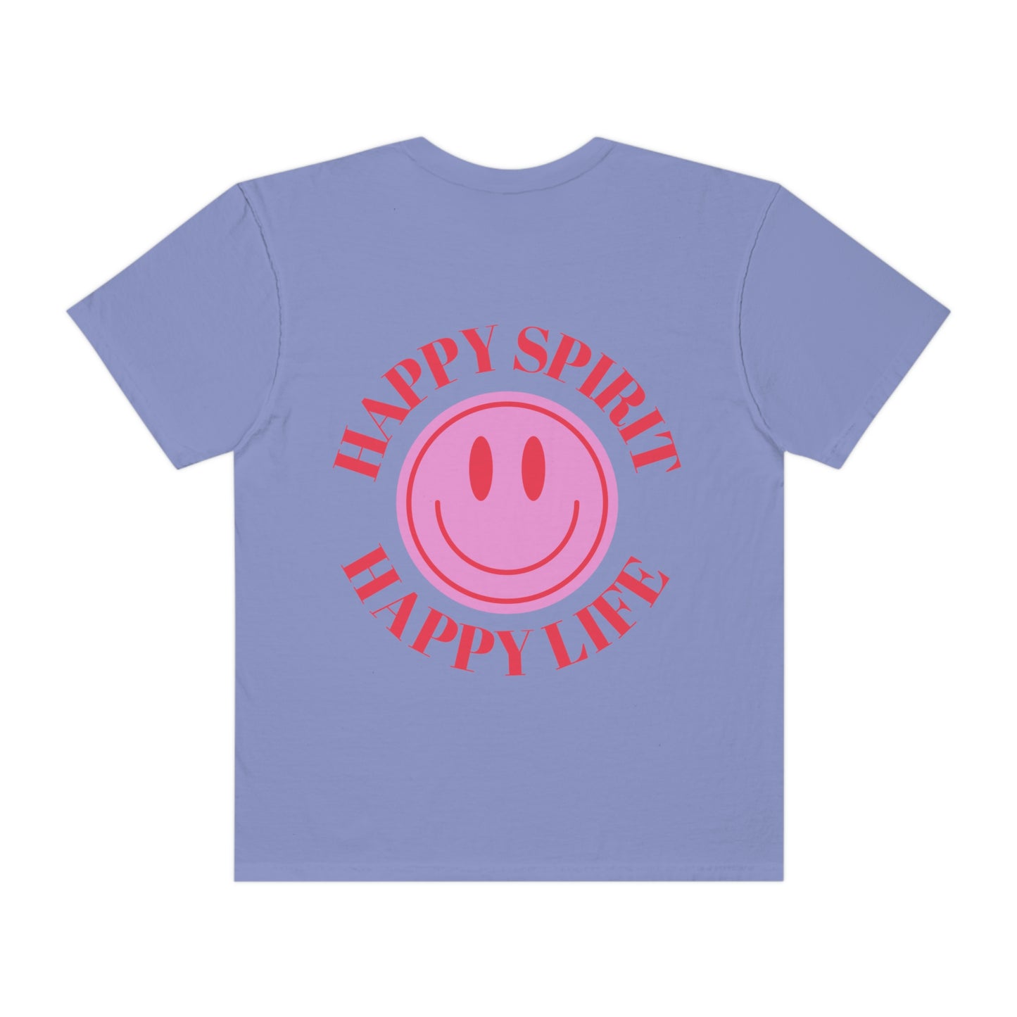 T shirt Happy Spirit Happy mind- Aesthetic t shirt, graphic tee, Tumblr tshirt, Trendy Oversized, Vsco girl