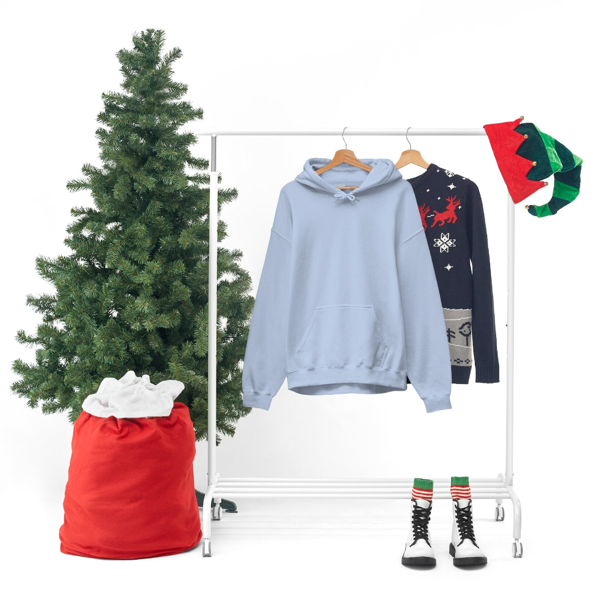 Happy Spirit Happy Life Sweatshirt, Gildan 18500 Hoodie, Oversized Hoodie, Back Print Trendy Sweatshirt, Beach Cover Up, Lake Cover Up