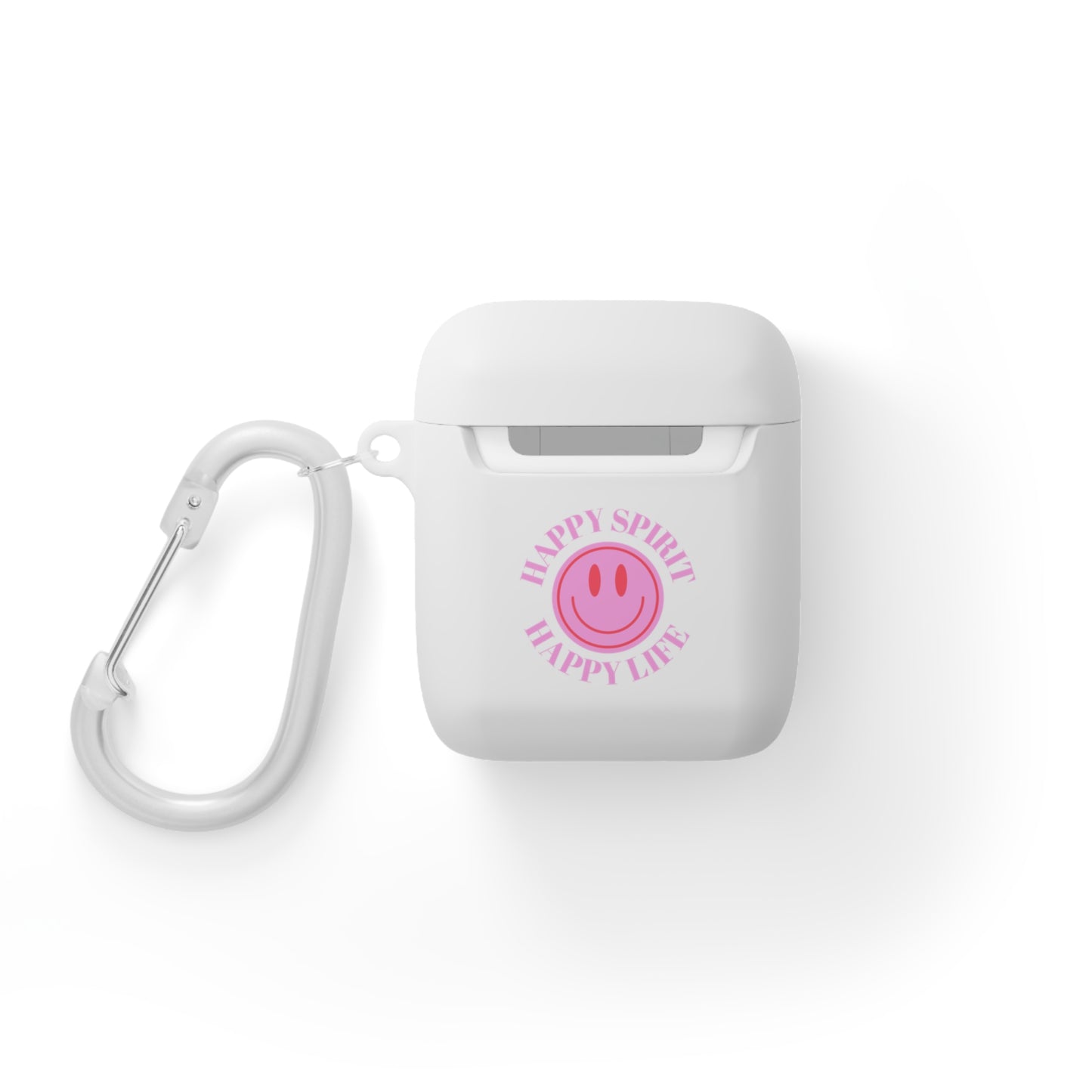 Happy Spirit Happy Life AirPods and AirPods Pro Case Cover, AirPods and AirPods Pro Case Cover, VSCO girl, Smiley Happy Life Protector Case