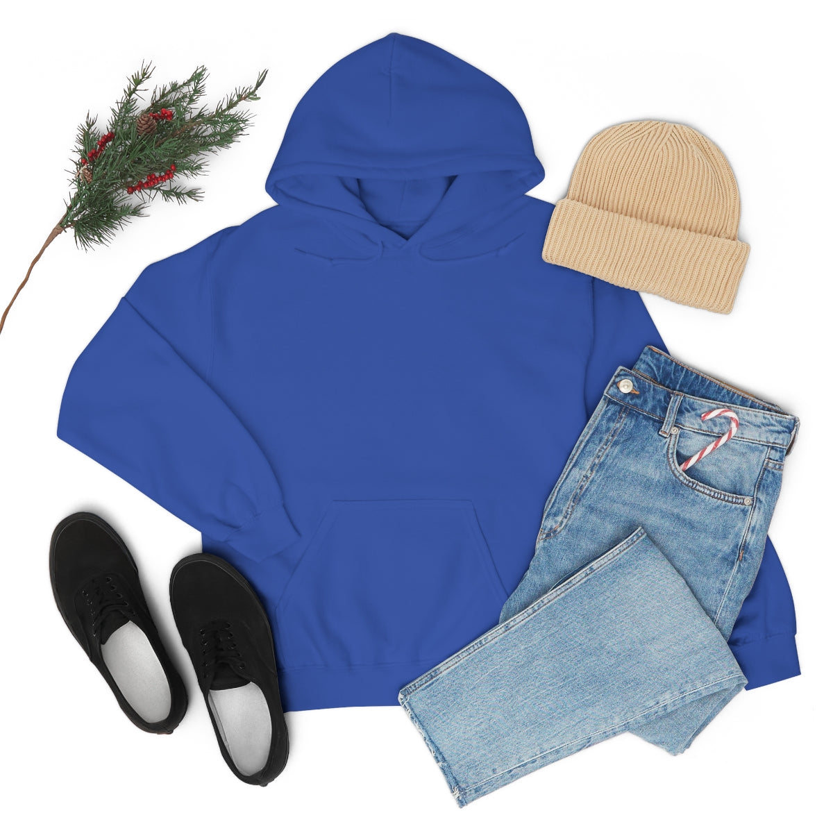 Happy Spirit Happy Life Sweatshirt, Gildan 18500 Hoodie, Oversized Hoodie, Back Print Trendy Sweatshirt, Beach Cover Up, Lake Cover Up