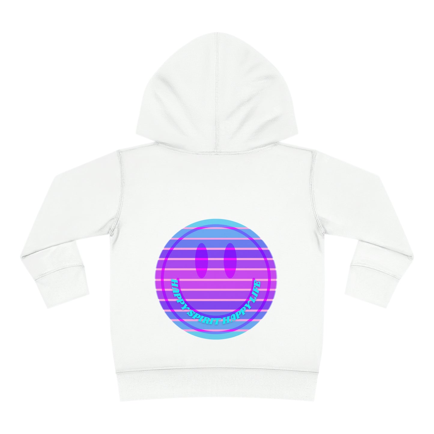 Happy Spirit Happy Life Toddler Hoodie, Happy Mind Hoodie, Mental Health Hoodie, Smile Face Hoodie, Y2K Hoodie, Toddler Hooded Sweatshirt