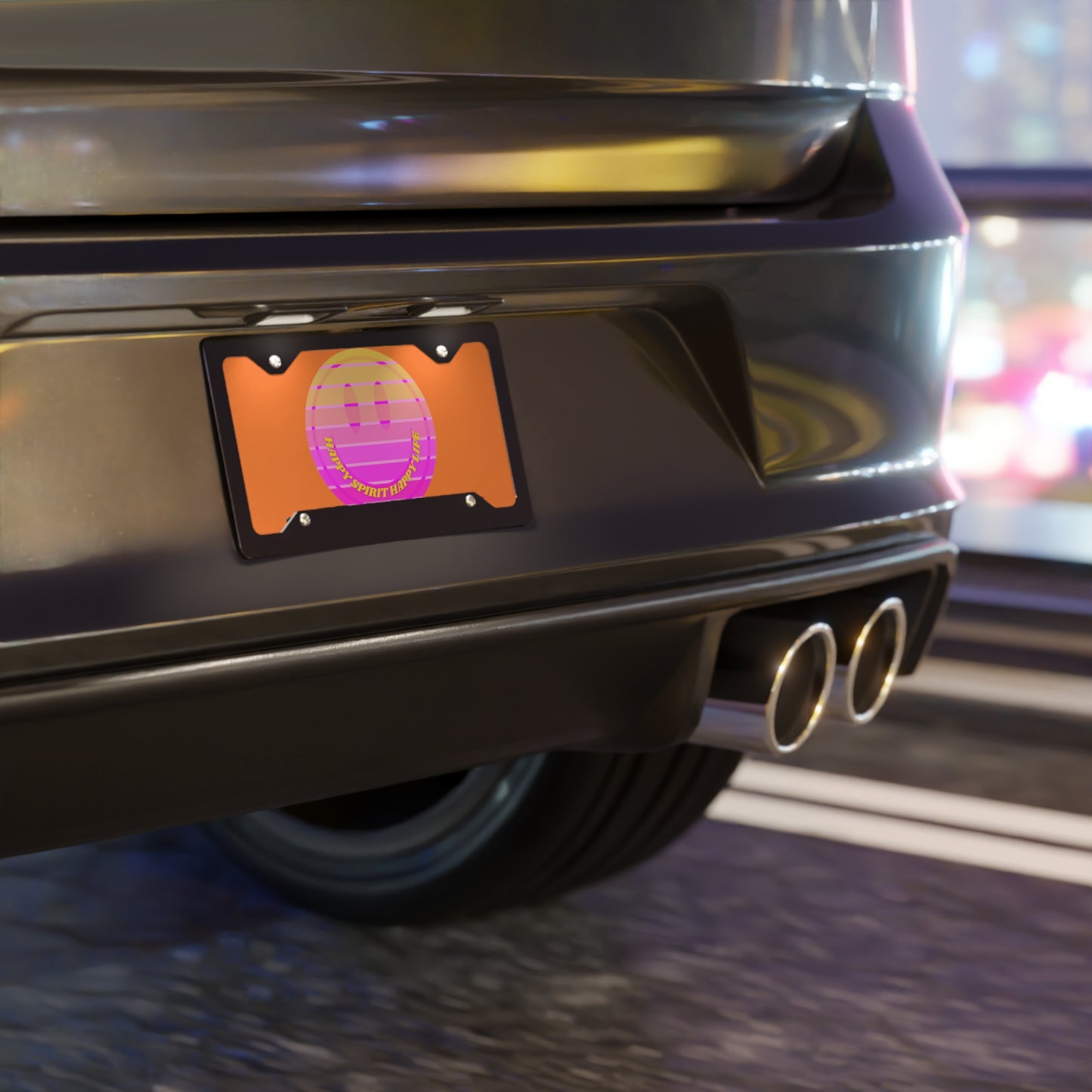 Smile Vanity Plate