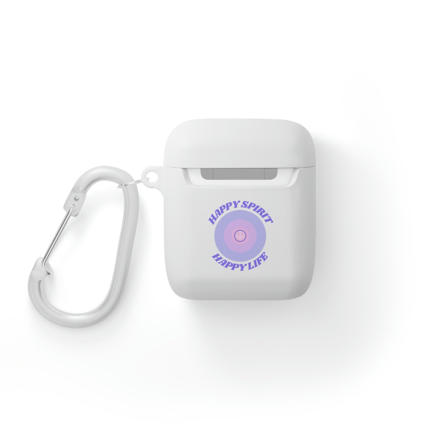 Happy Spirit Happy Life AirPods and AirPods Pro Case Cover, AirPods and AirPods Pro Case Cover, VSCO girl, Smiley Happy Life Protector Case