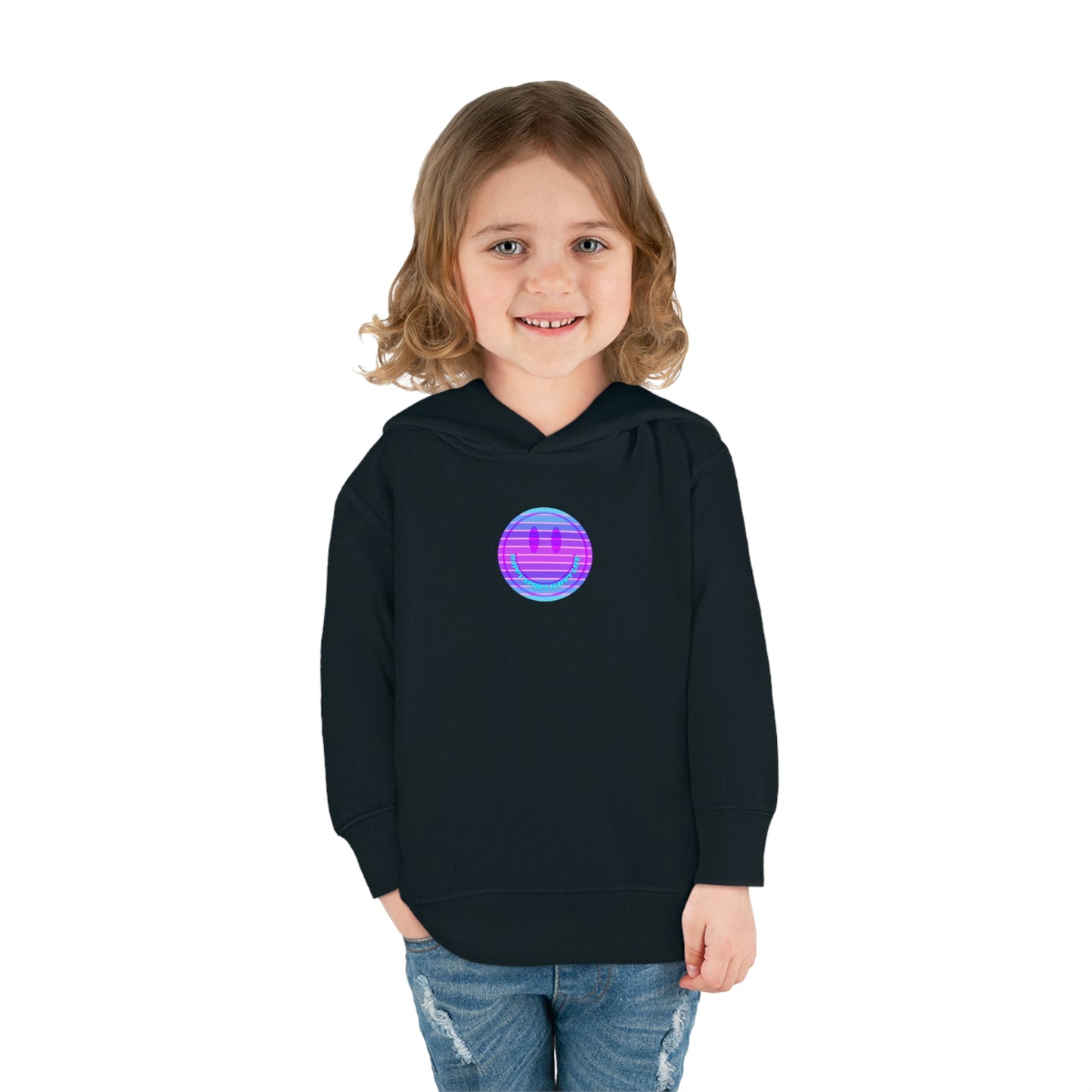 Happy Spirit Happy Life Toddler Hoodie, Happy Mind Hoodie, Mental Health Hoodie, Smile Face Hoodie, Y2K Hoodie, Toddler Hooded Sweatshirt