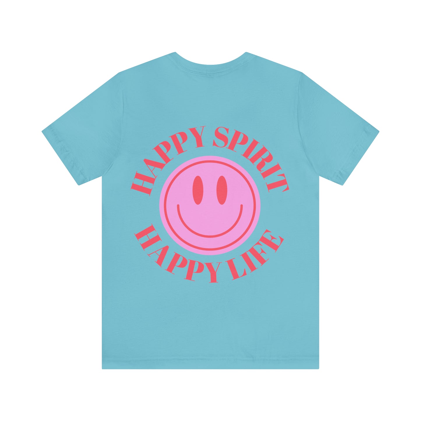 T shirt Happy Life Happy Life- Aesthetic t shirt, graphic tee, Tumblr tshirt, Trendy Oversized, Vsco girl, Happy Mind Happy Spirit