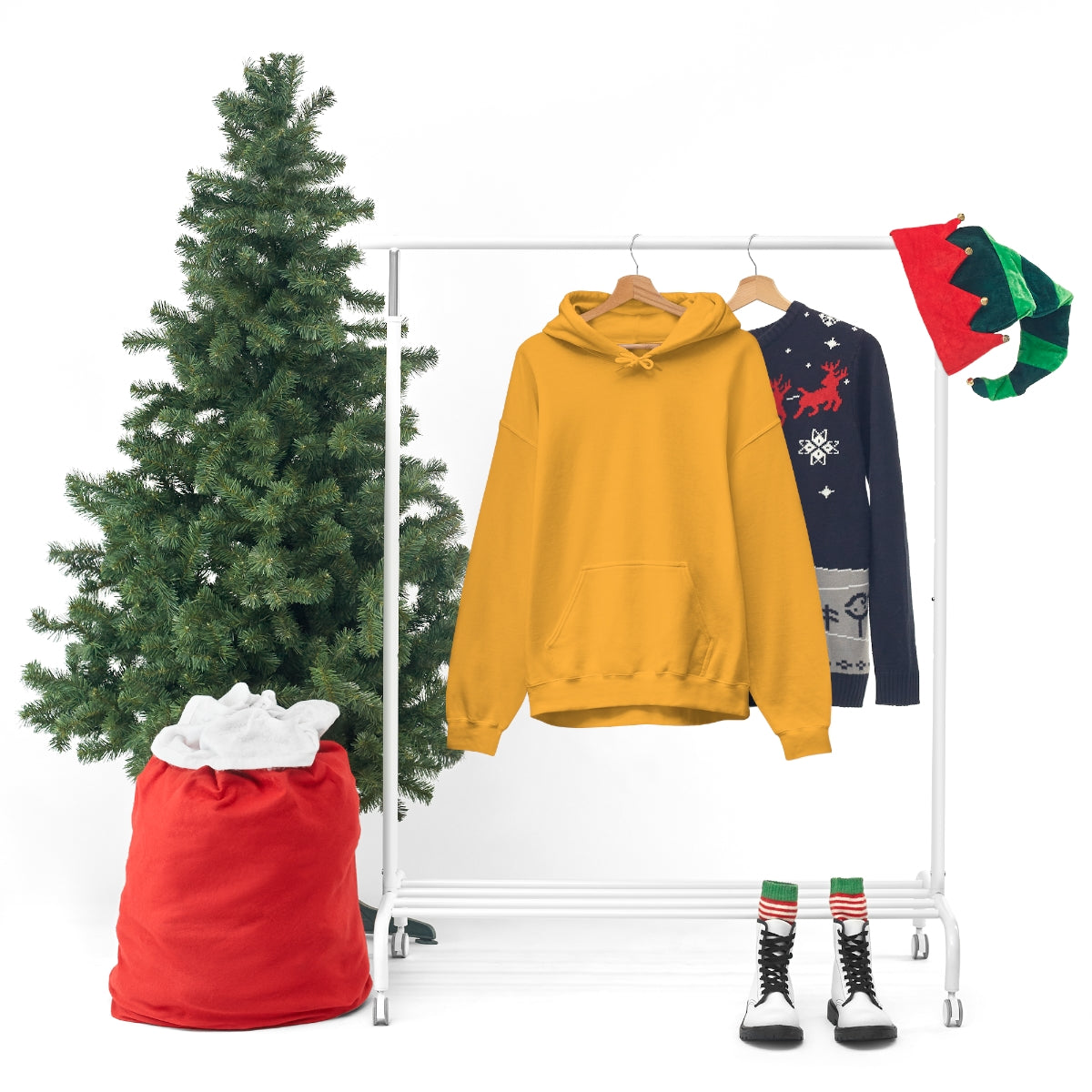 Happy Spirit Happy Life Sweatshirt, Gildan 18500 Hoodie, Oversized Hoodie, Back Print Trendy Sweatshirt, Beach Cover Up, Lake Cover Up