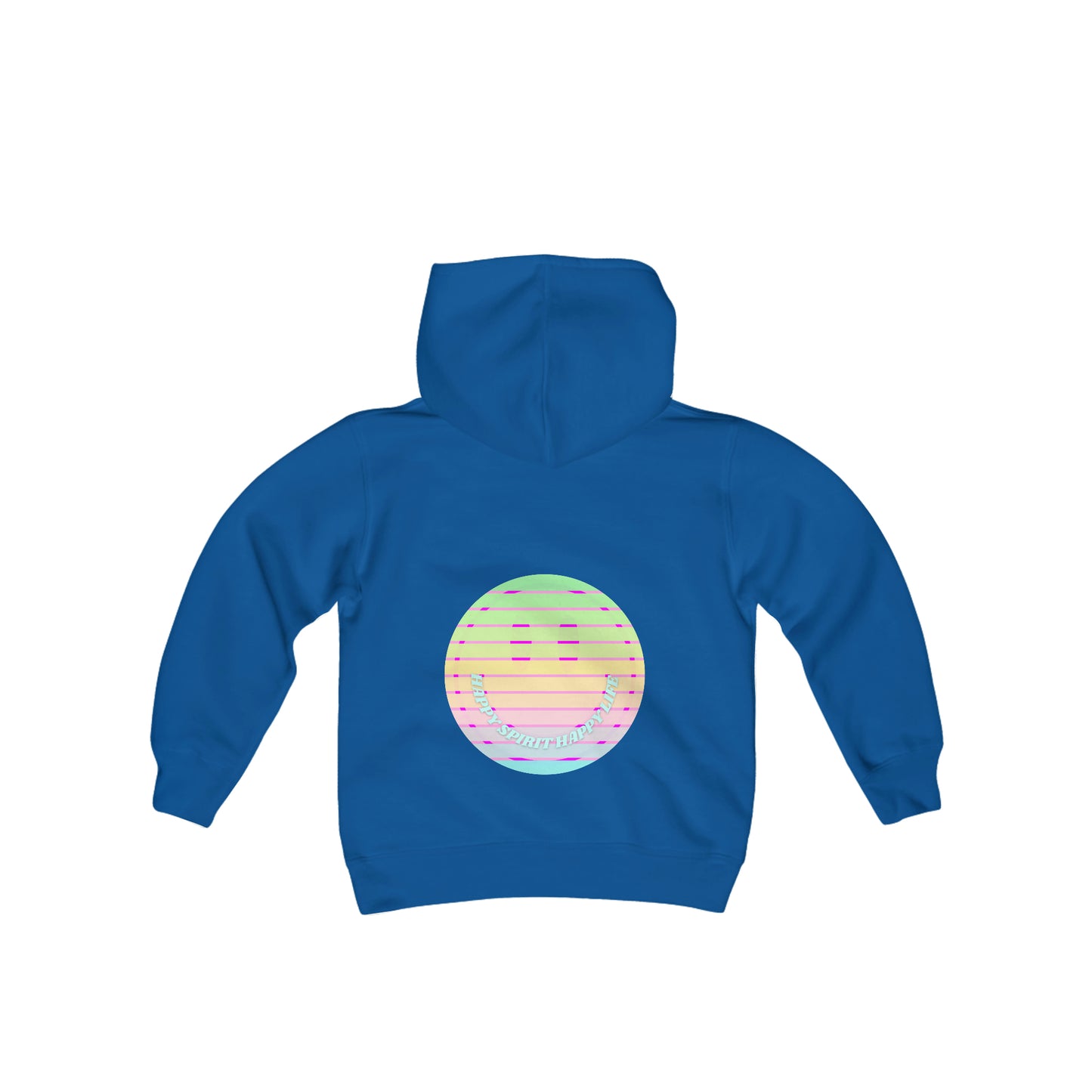 Happy Spirit Happy Life Youth Hoodie, Happy Mind Hoodie, Mental Health Hoodie, Smile Face Hoodie, Y2K Hoodie, Smile Face Youth Sweatshirt