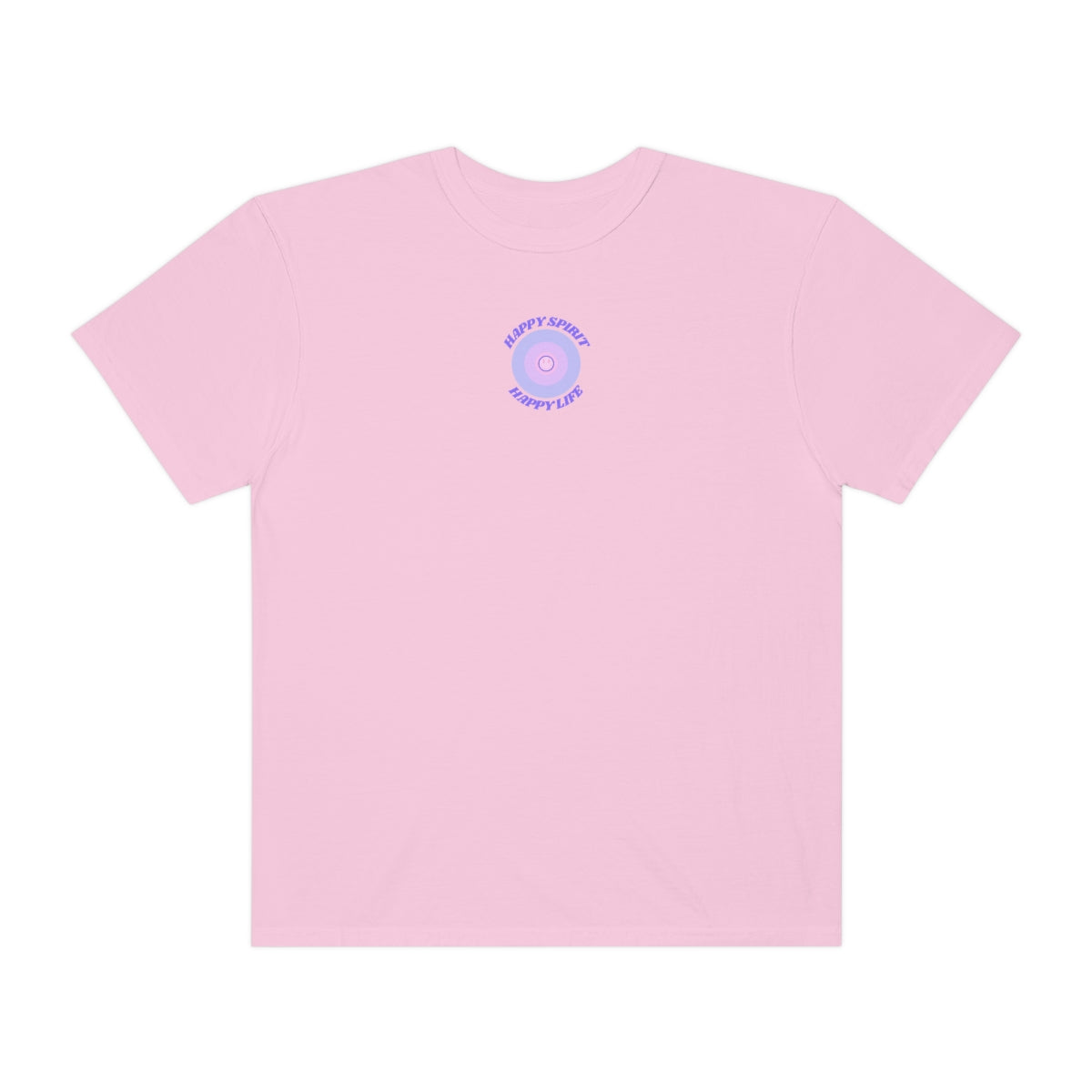 Retro TShirt Happy Spirit Happy Life Happy Mind, Aesthetic Shirt, Graphic Tumblr Tshirt, Trendy Oversized, Vsco girl, Smile Vintage Style