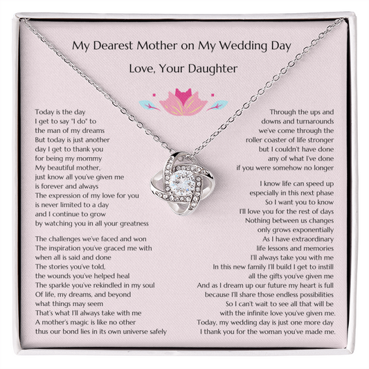 Love Knot Mother to Daughter Wedding