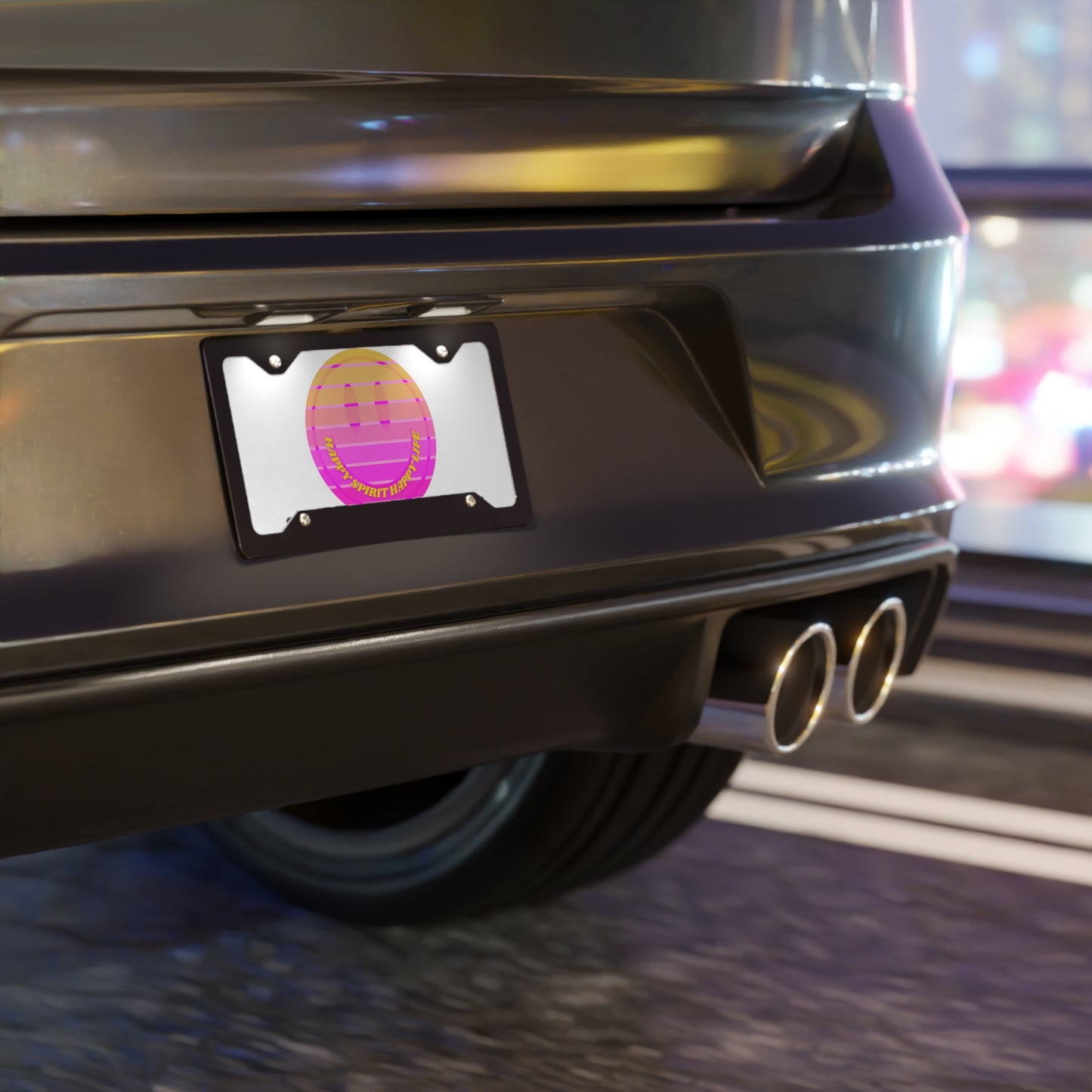 Smile Vanity Plate