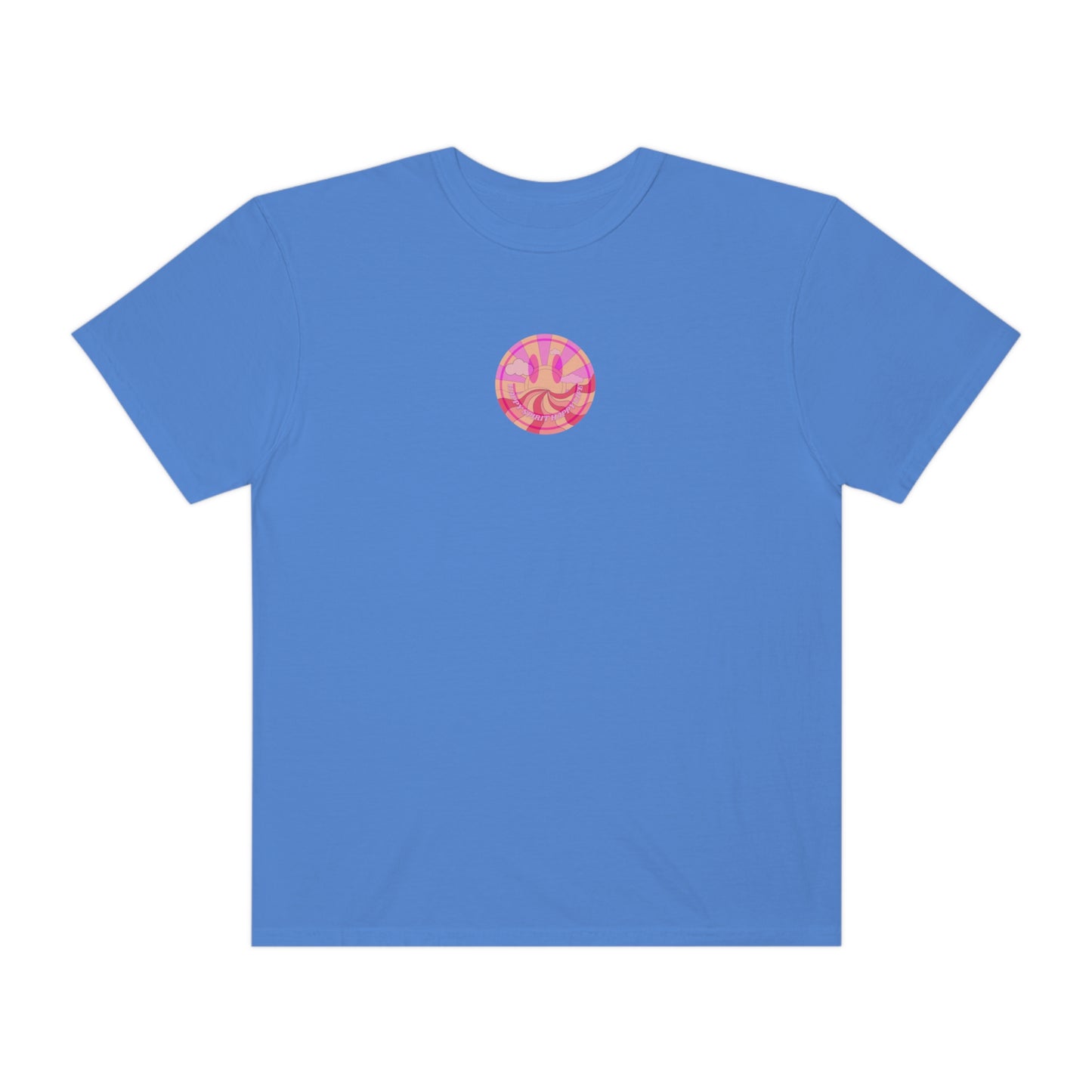 Retro Smile T shirt, Happy Spirit Happy Mind, Aesthetic t shirt, Graphic tee, Tumblr Tshirt, Trendy Oversized, Vsco girl, Comfort Colors Tee