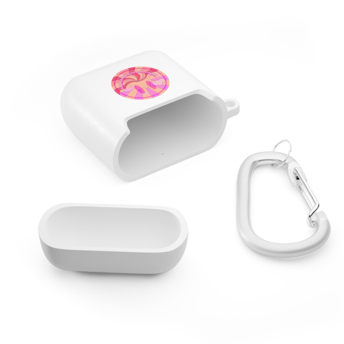 Happy Spirit Happy Life AirPods and AirPods Pro Case Cover, AirPods and AirPods Pro Case Cover, VSCO girl, Aesthetic Smile Protector