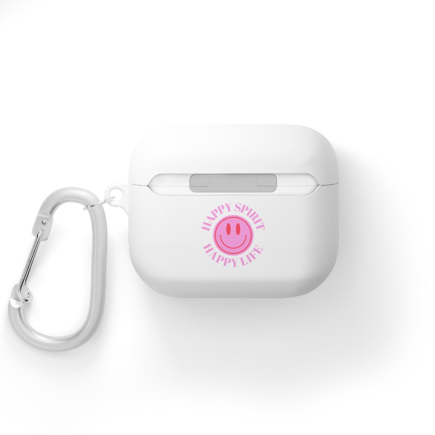 Happy Spirit Happy Life AirPods and AirPods Pro Case Cover, AirPods and AirPods Pro Case Cover, VSCO girl, Smiley Happy Life Protector Case