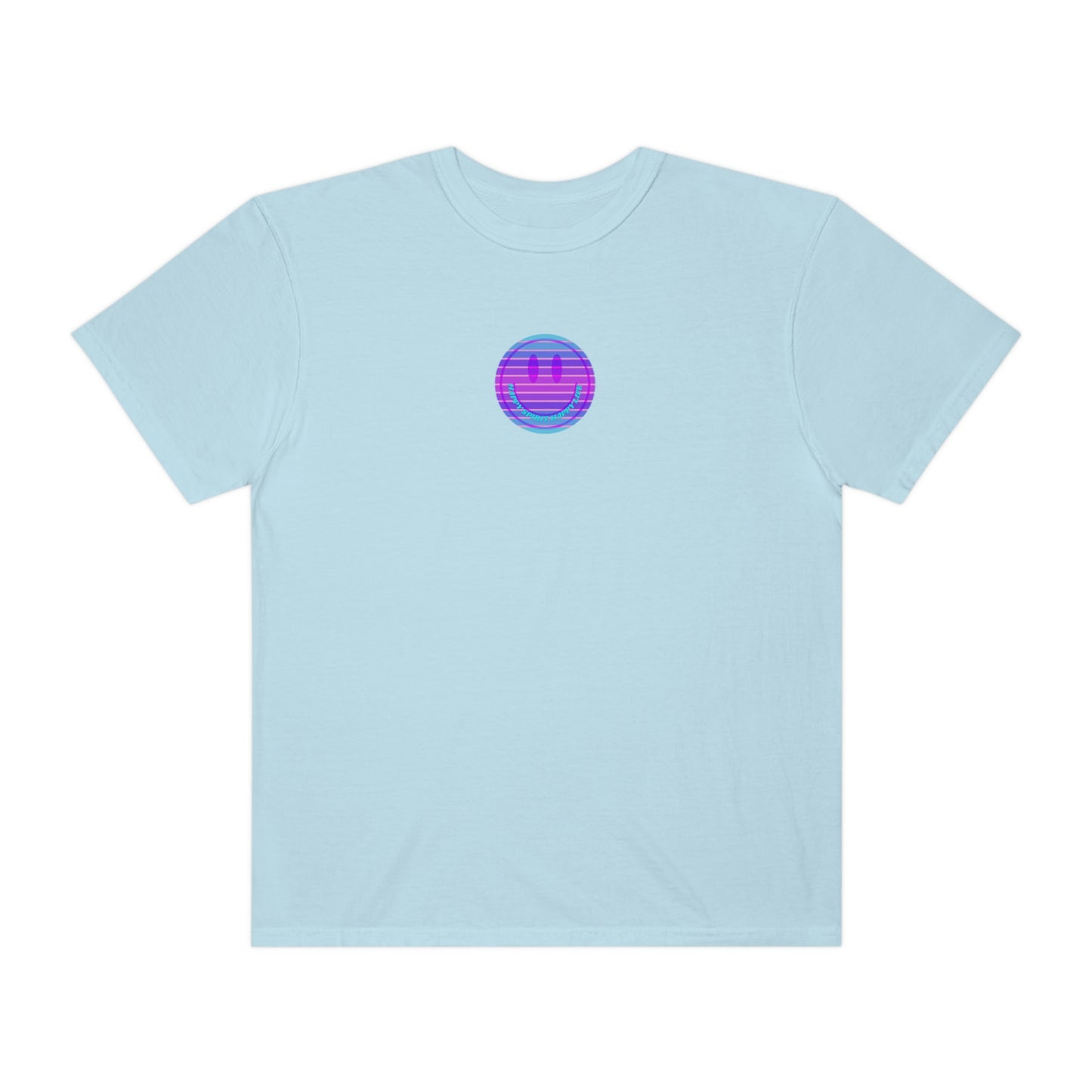 Retro Smile T shirt, Happy Spirit Happy Mind, Aesthetic t shirt, Graphic Tee Tumblr Tshirt, Trendy Oversized, Vsco girl, Comfort Colors
