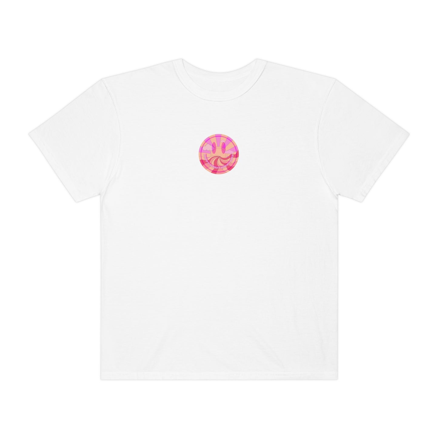 Retro Smile T shirt, Happy Spirit Happy Mind, Aesthetic t shirt, Graphic tee, Tumblr Tshirt, Trendy Oversized, Vsco girl, Comfort Colors Tee