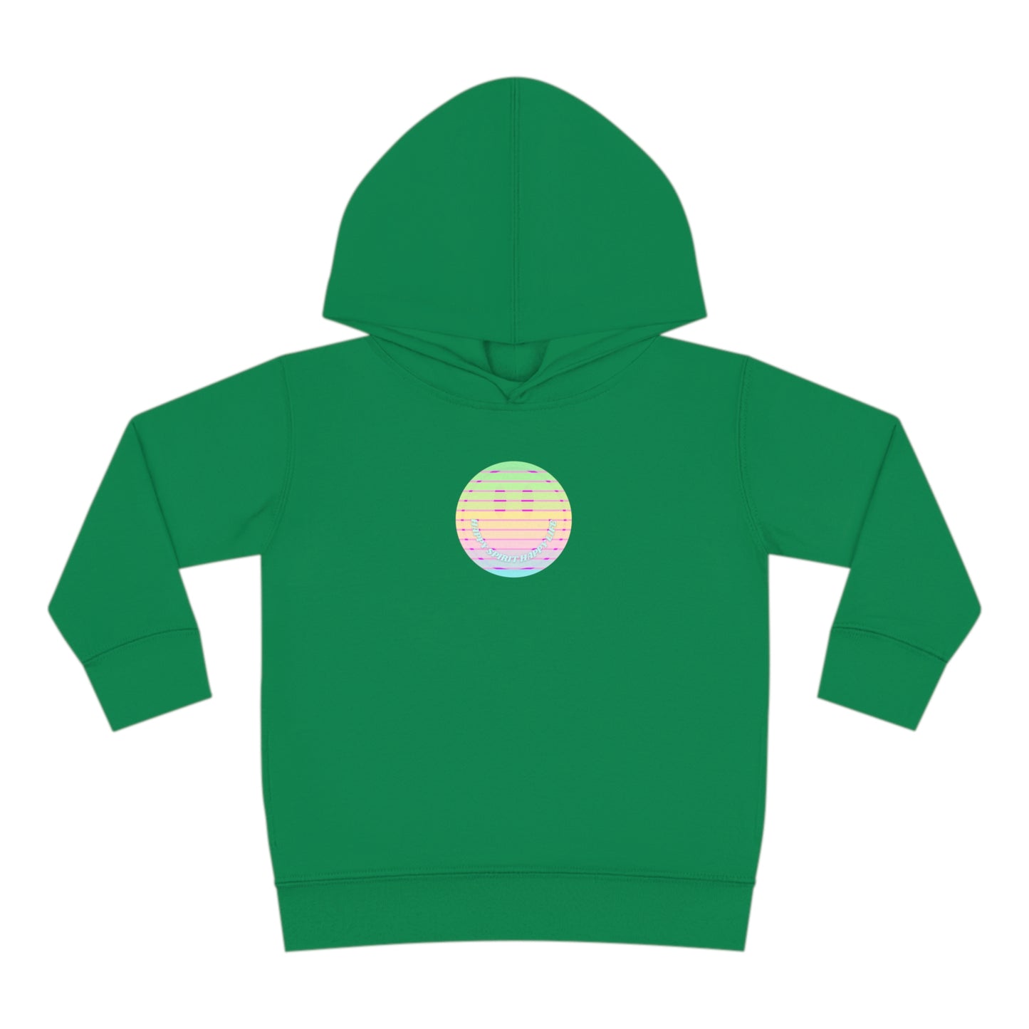 Happy Spirit Happy Life Toddler Hoodie, Happy Mind Hoodie, Mental Health Hoodie, Smile Face Hoodie, Y2K Hoodie, Toddler Hooded Sweat