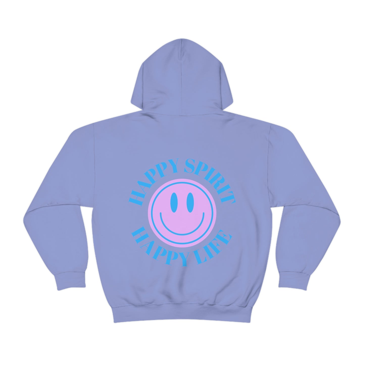 Retro Smile Hoodie, Happy Spirit Happy Life Hoodie, Happy Mind Hoodie, Mental Health Hoodie, Smile Face Hoodie, Y2K Hoodie, VSCO Gir