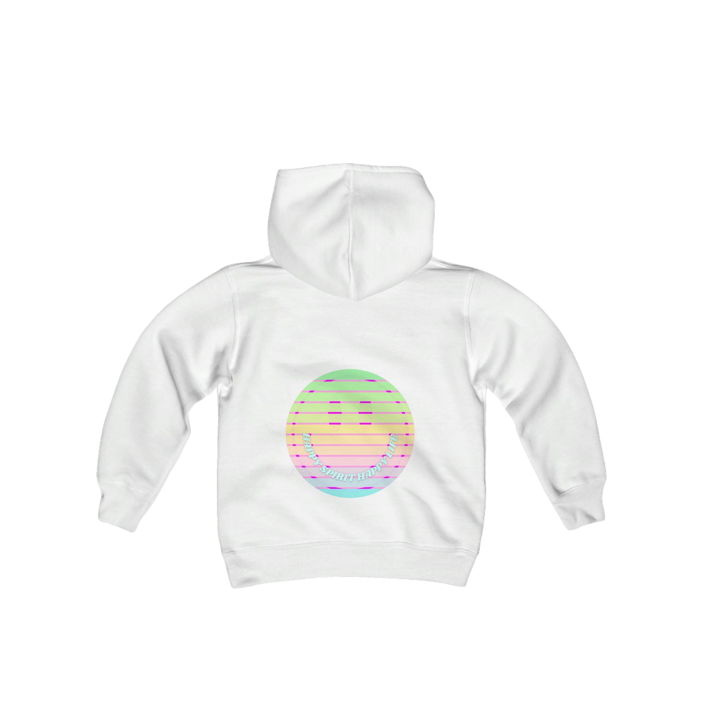 Happy Spirit Happy Life Youth Hoodie, Happy Mind Hoodie, Mental Health Hoodie, Smile Face Hoodie, Y2K Hoodie, Smile Face Youth Sweatshirt