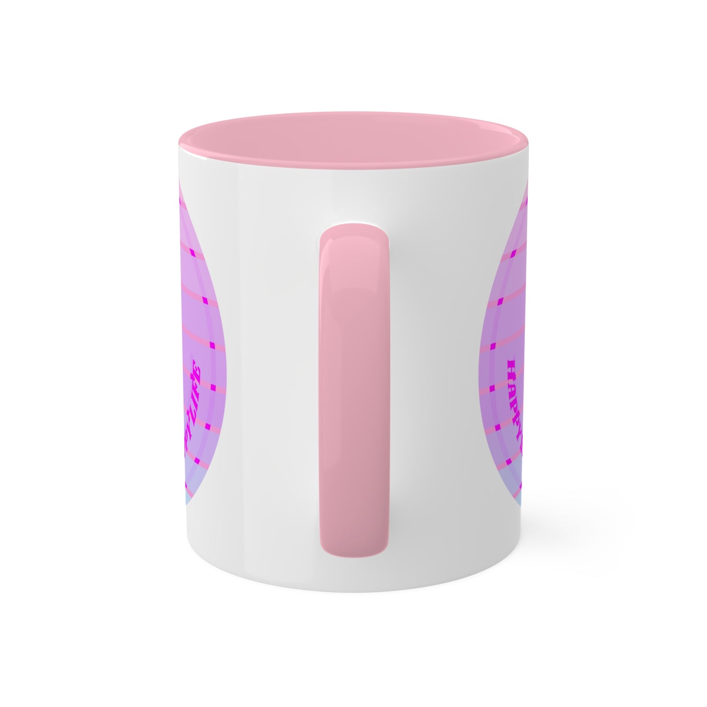 Retro Happy Spirit Happy Life Aesthetic Mug, Smile Face Mug, Trendy Coffee Mug, Tumblr Mug, Aesthetic Happy Life Gift, Aesthetic Mug