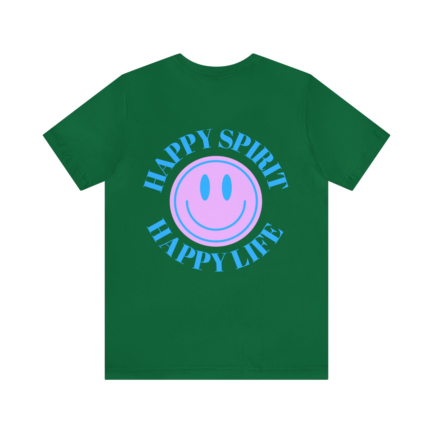 T shirt Happy Life Happy Life- Aesthetic t shirt, graphic tee, Tumblr tshirt, Trendy Oversized, Vsco girl, Happy Mind Happy Spirit