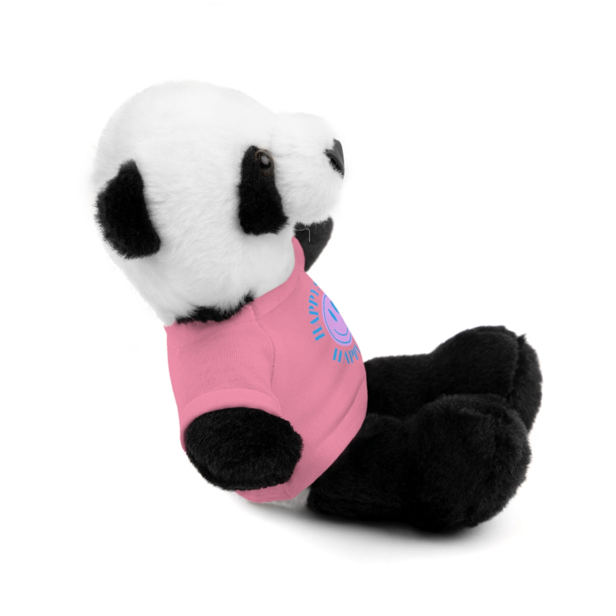 Happy Spirit Happy Life Stuffie, Stuffy, Stuffed Animals with Tee, Happy Mind Gift, Inspo , Love Toy Panda, Bear, Bunny, Jaguar, She