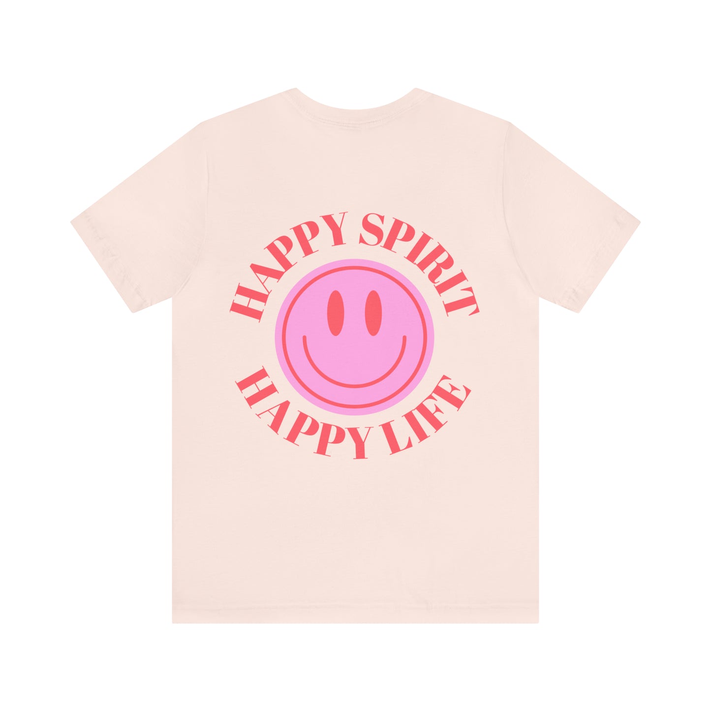 T shirt Happy Life Happy Life- Aesthetic t shirt, graphic tee, Tumblr tshirt, Trendy Oversized, Vsco girl, Happy Mind Happy Spirit