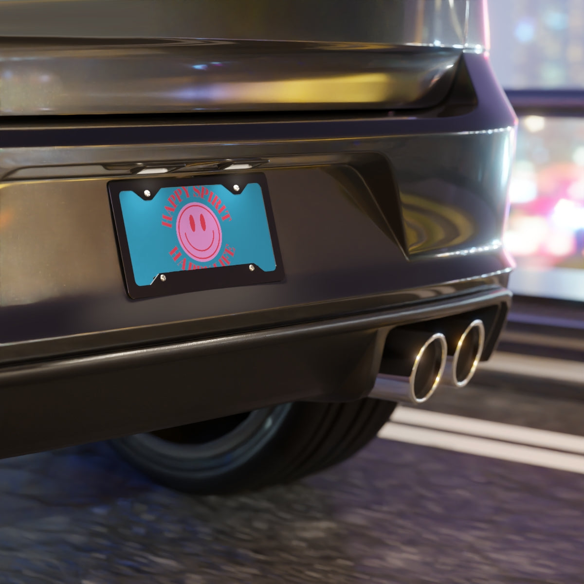 Smile Vanity Plate
