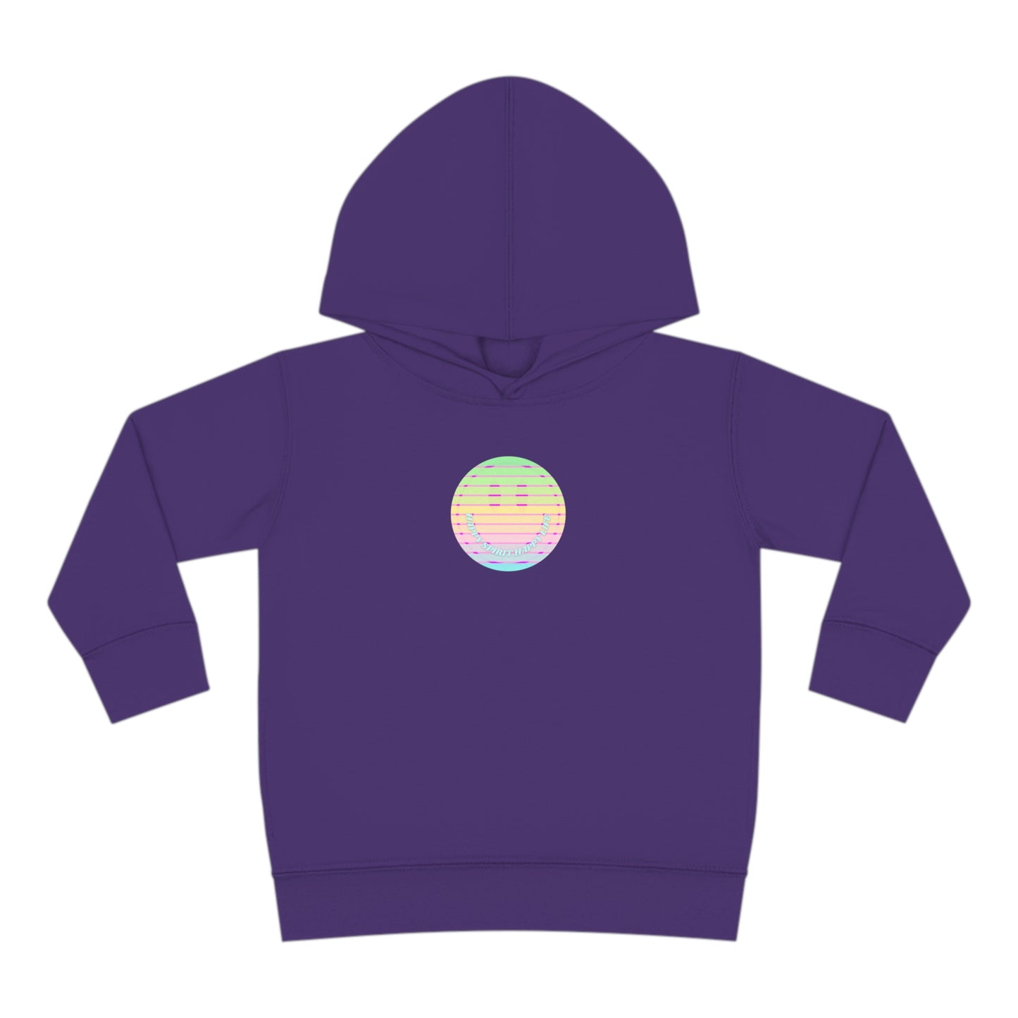 Happy Spirit Happy Life Toddler Hoodie, Happy Mind Hoodie, Mental Health Hoodie, Smile Face Hoodie, Y2K Hoodie, Toddler Hooded Sweat