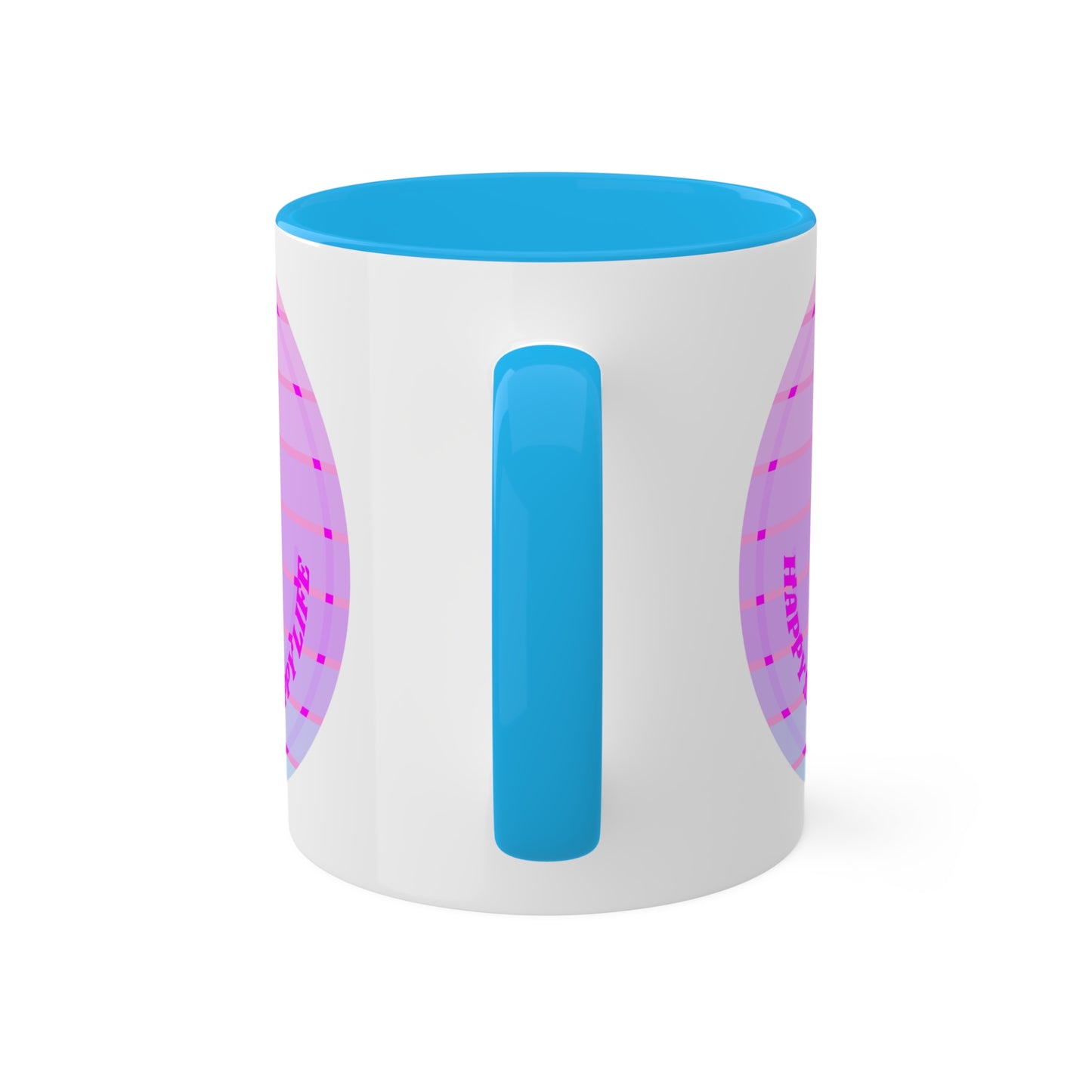 Retro Happy Spirit Happy Life Aesthetic Mug, Smile Face Mug, Trendy Coffee Mug, Tumblr Mug, Aesthetic Happy Life Gift, Aesthetic Mug