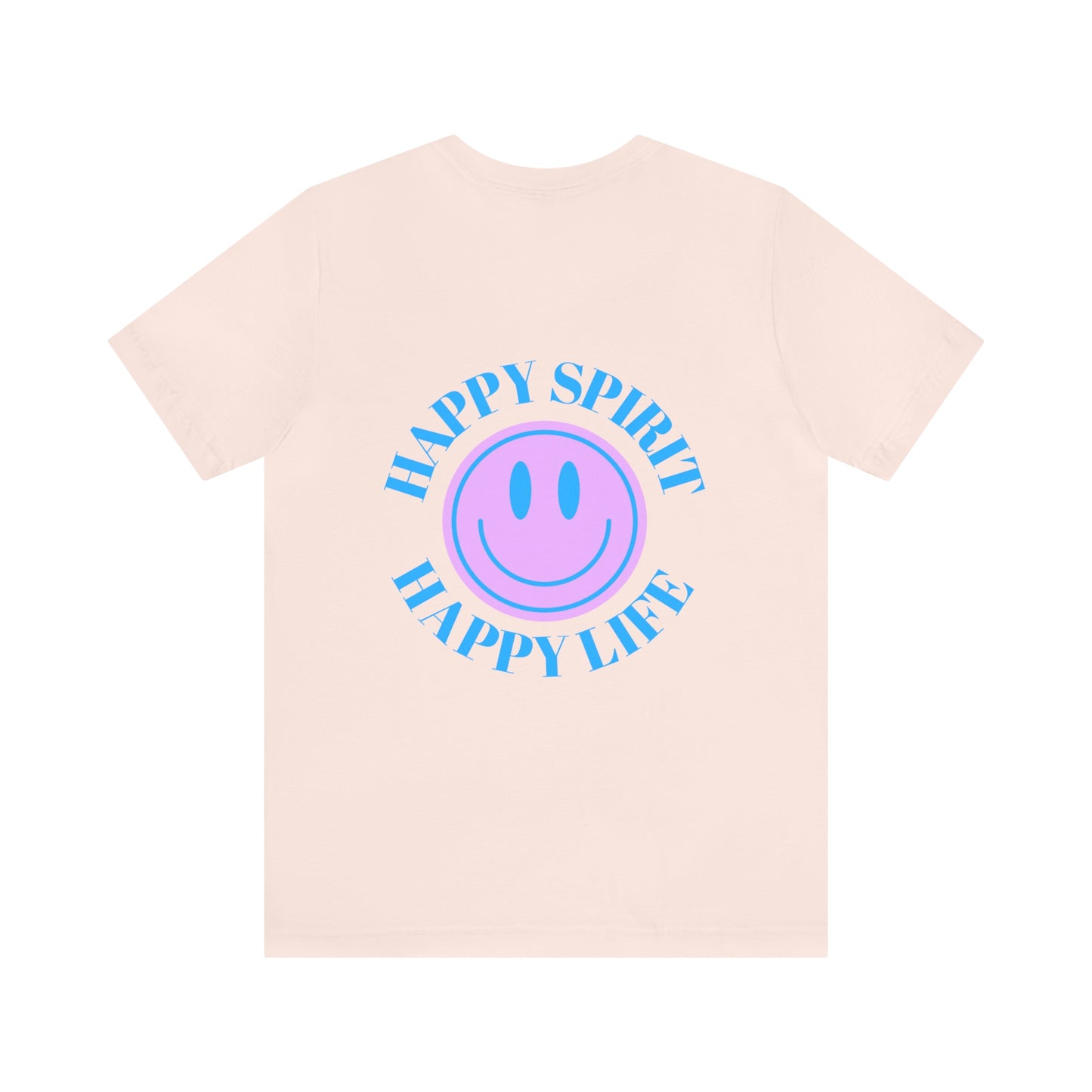 T shirt Happy Life Happy Life- Aesthetic t shirt, graphic tee, Tumblr tshirt, Trendy Oversized, Vsco girl, Happy Mind Happy Spirit