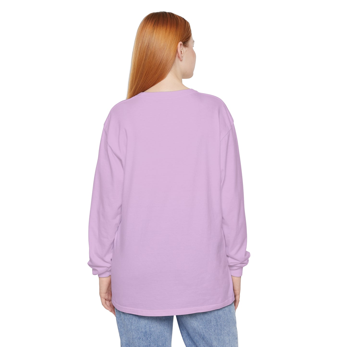 Aesthetic Long Sleeve Shirt, Smile Face Y2K Retro Shirt, 80's Style Smile Graphic, Comfort Colors Unisex Garment-dyed Long Sleeve T-Shirt