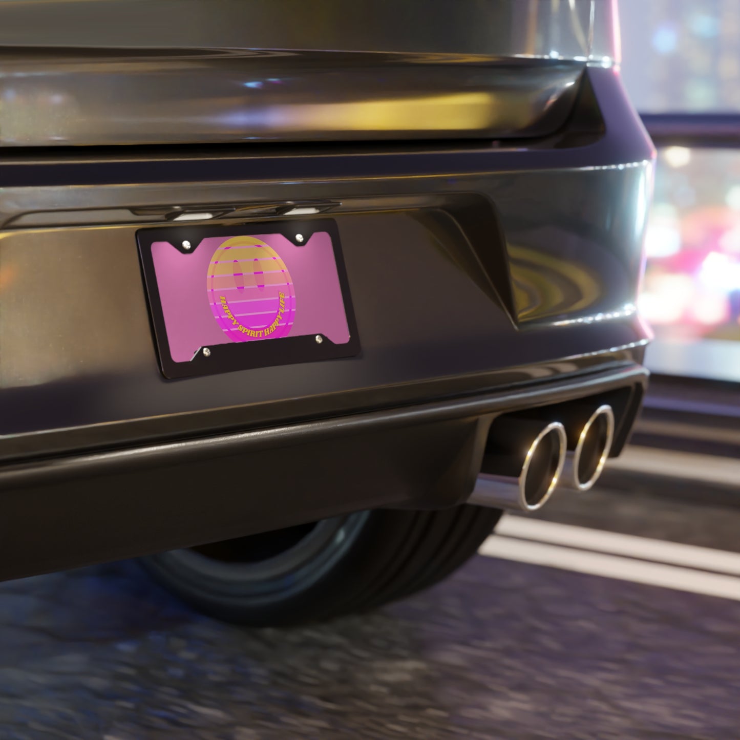 Smile Vanity Plate