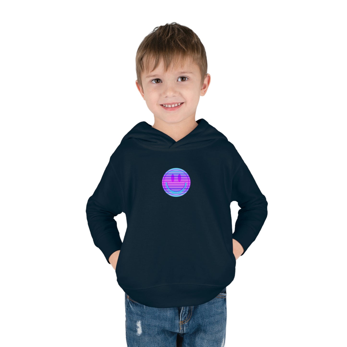 Happy Spirit Happy Life Toddler Hoodie, Happy Mind Hoodie, Mental Health Hoodie, Smile Face Hoodie, Y2K Hoodie, Toddler Hooded Sweatshirt